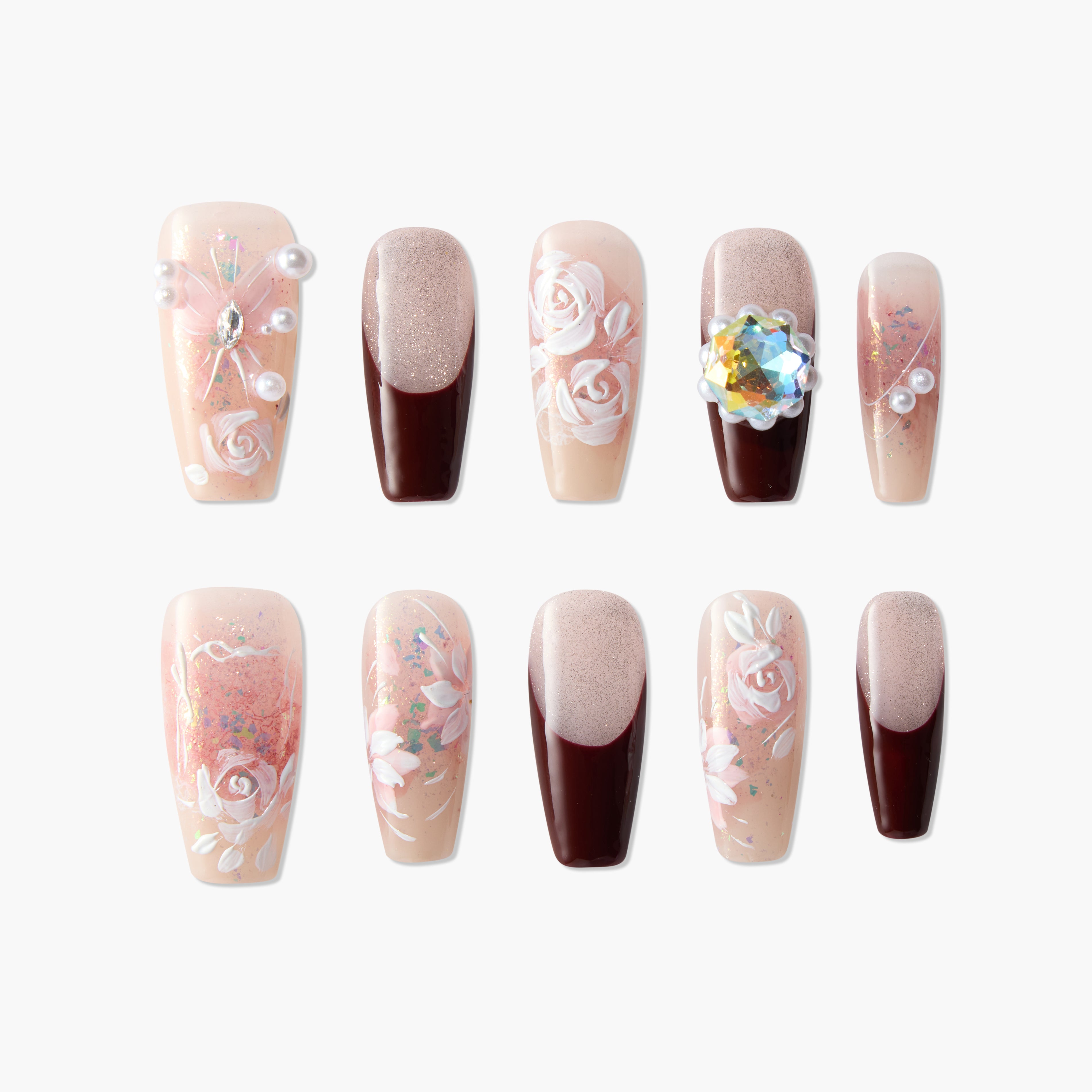 Rose Jewel - Emily’s Nail