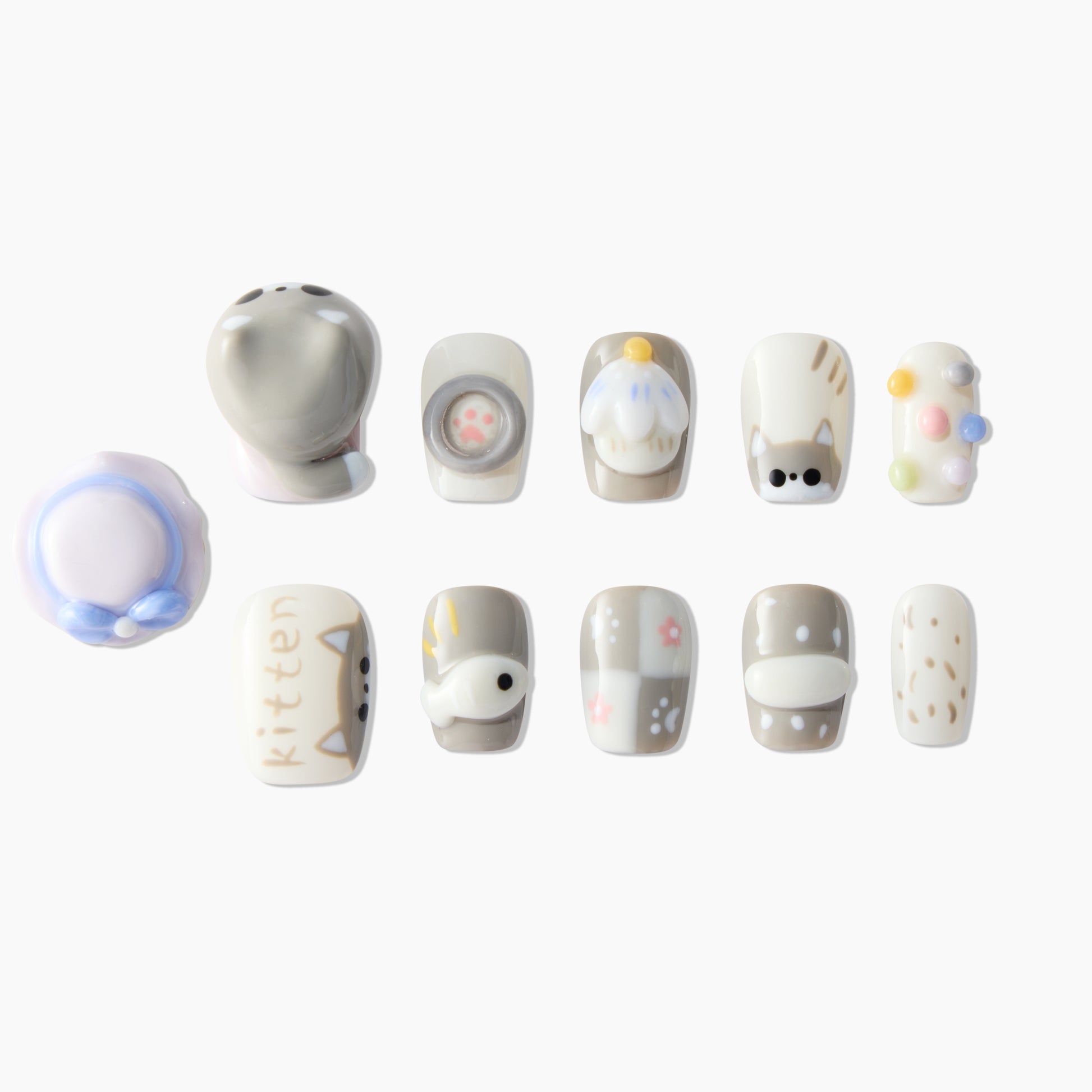 Kitten Whimsy - Emily’s Nail