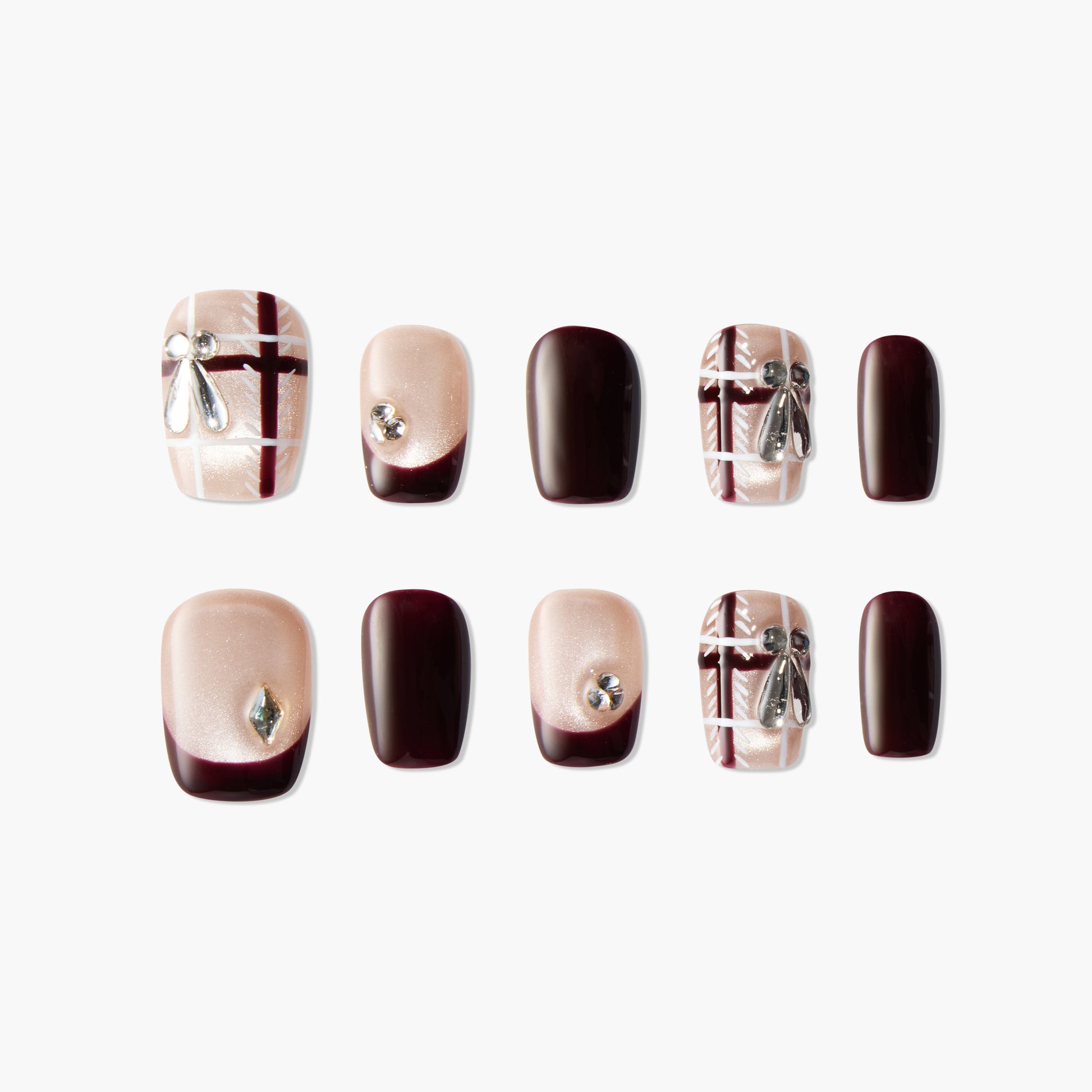 Elegant Plaid - Emily’s Nail