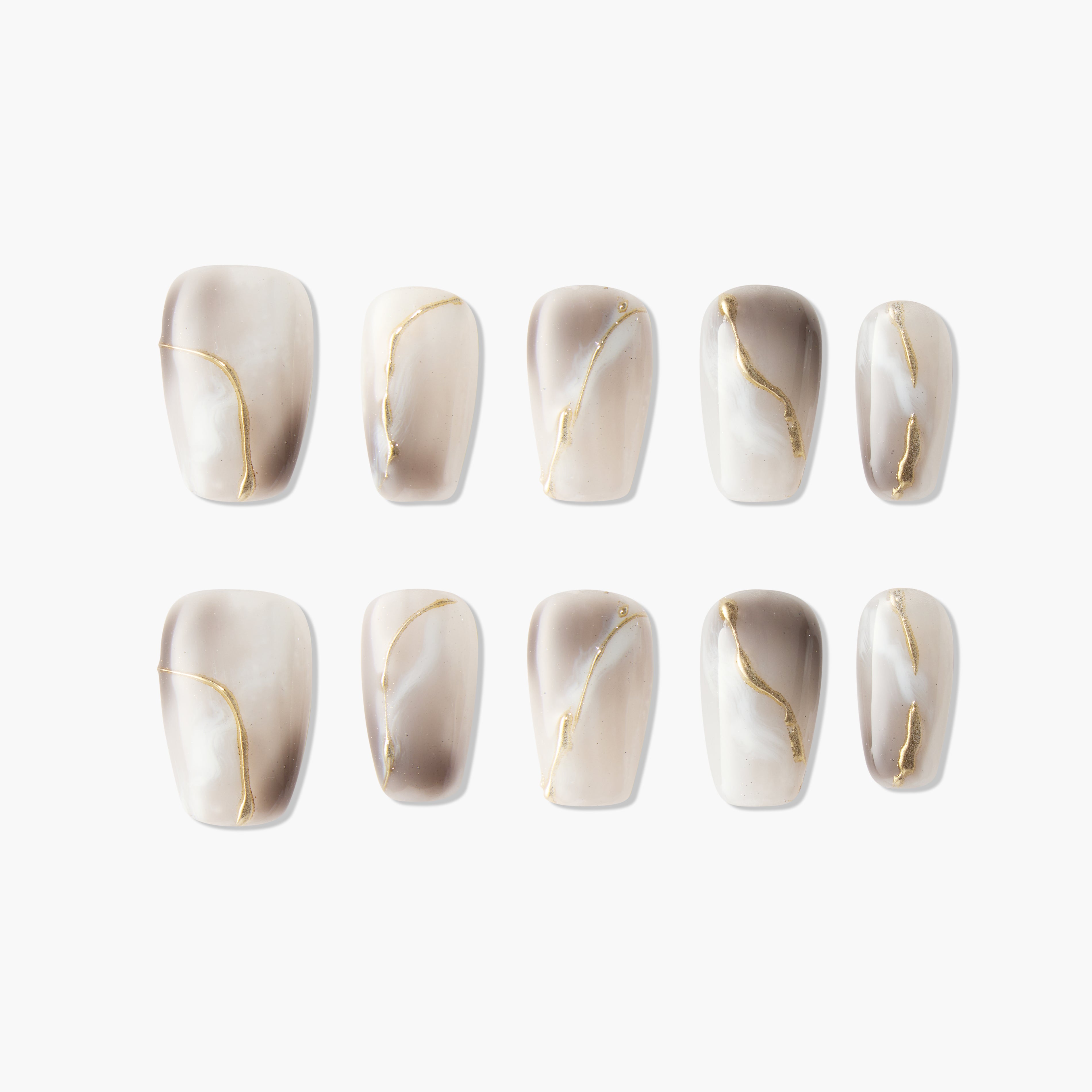 Golden Marble - Emily’s Nail