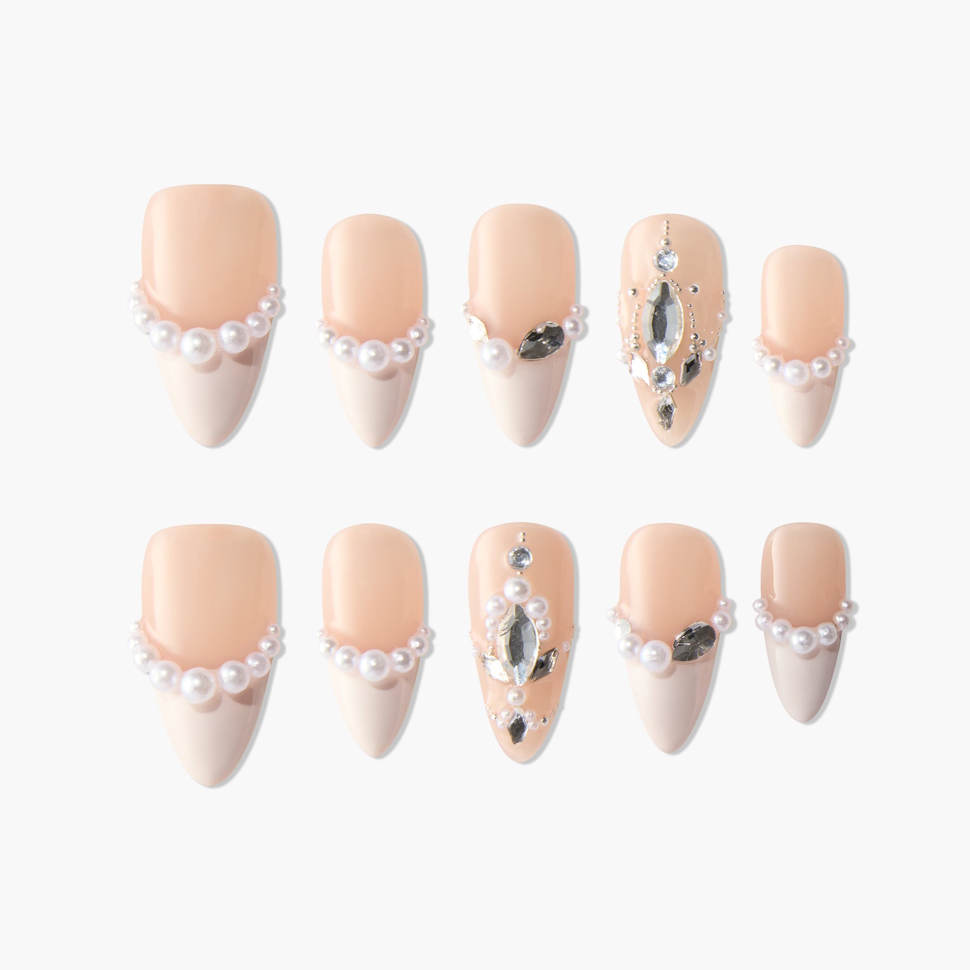 Pearl Charm (long) - Emily’s Nail