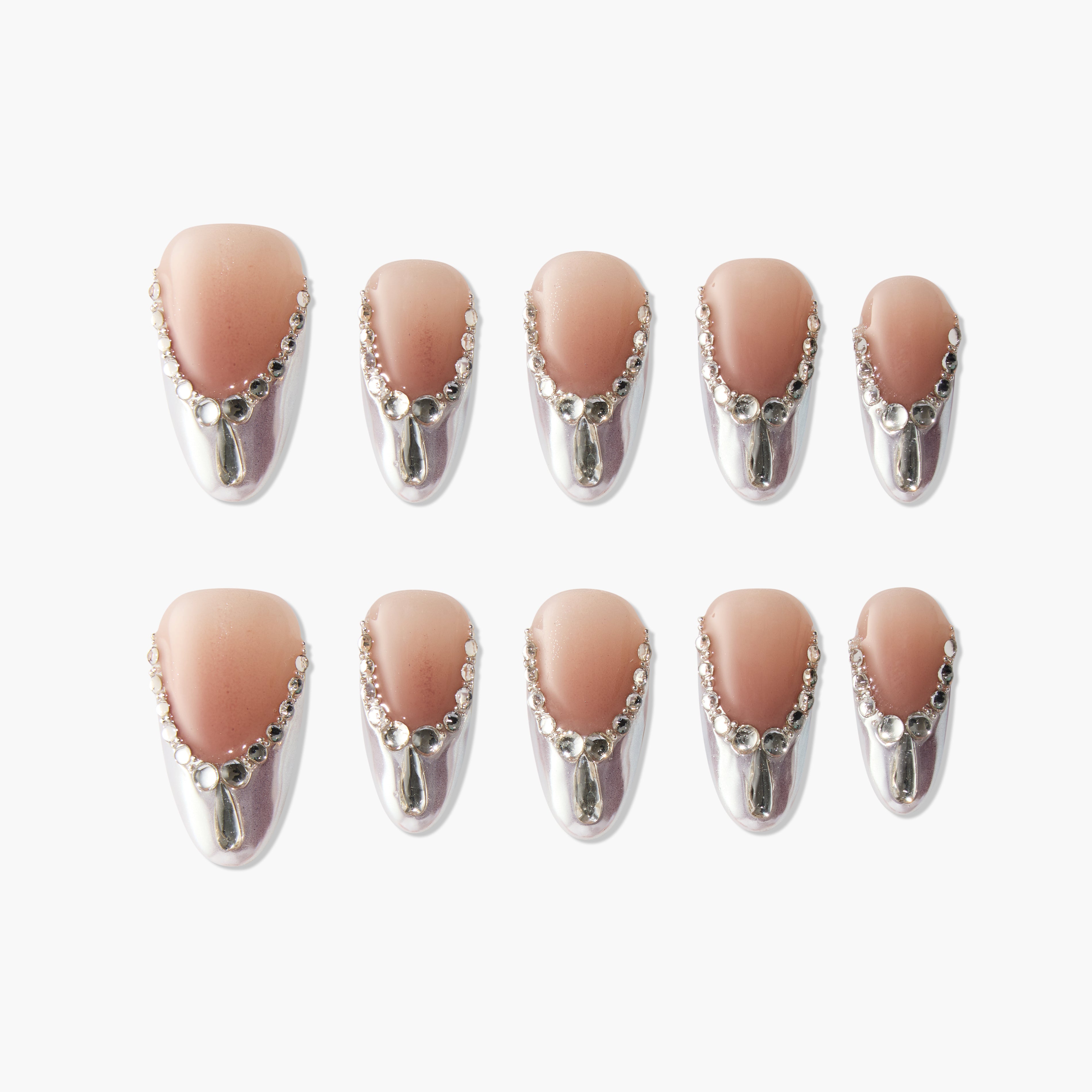 Luxurious Crystals - Emily’s Nail