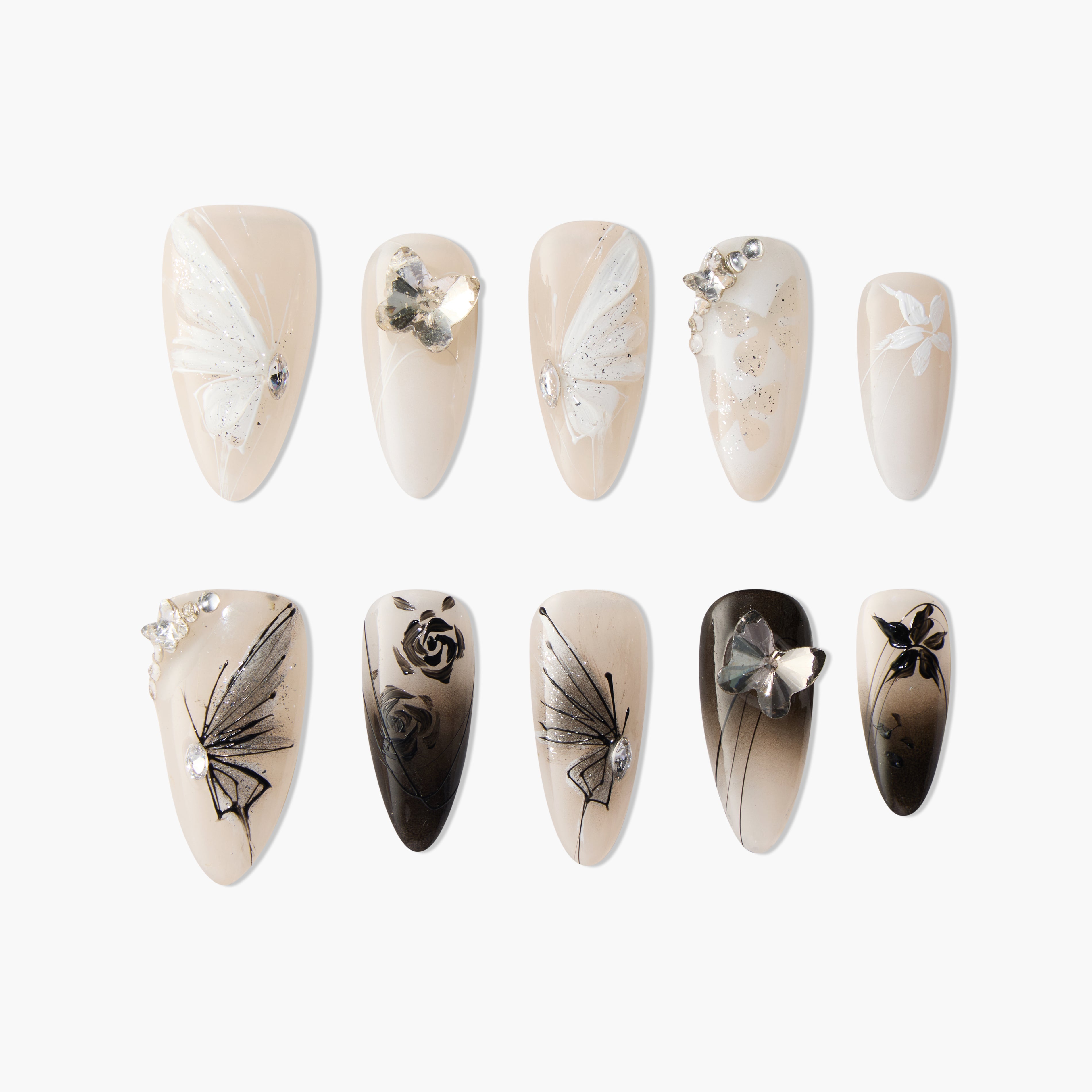 Fluttering Butterfly Dance - Emily’s Nail
