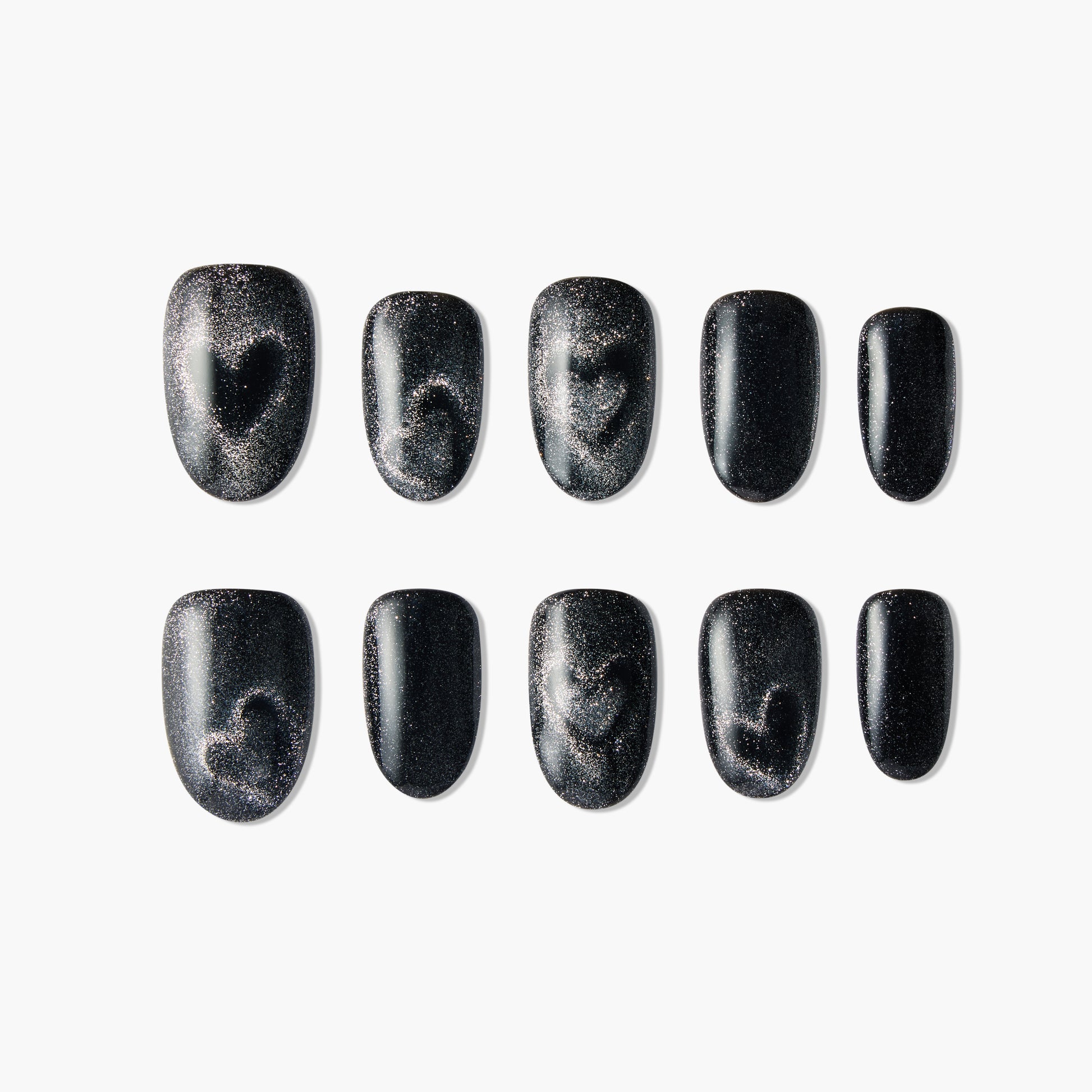 Starry Night Heart - Emily's Nail