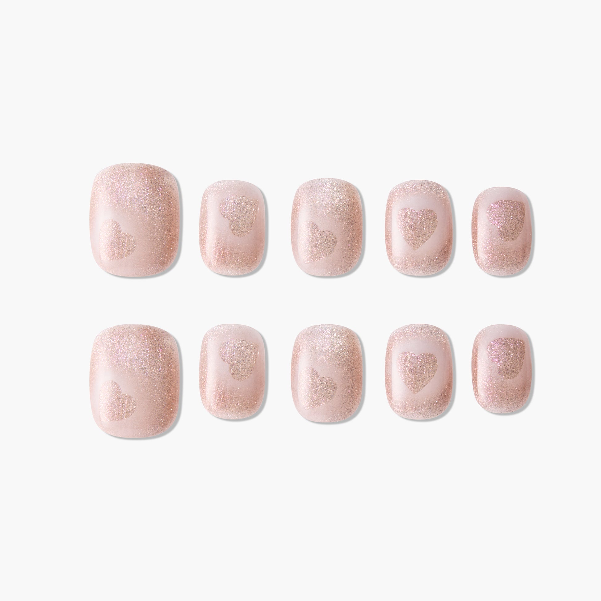 Heartfelt Pink Glow - Emily's Nail