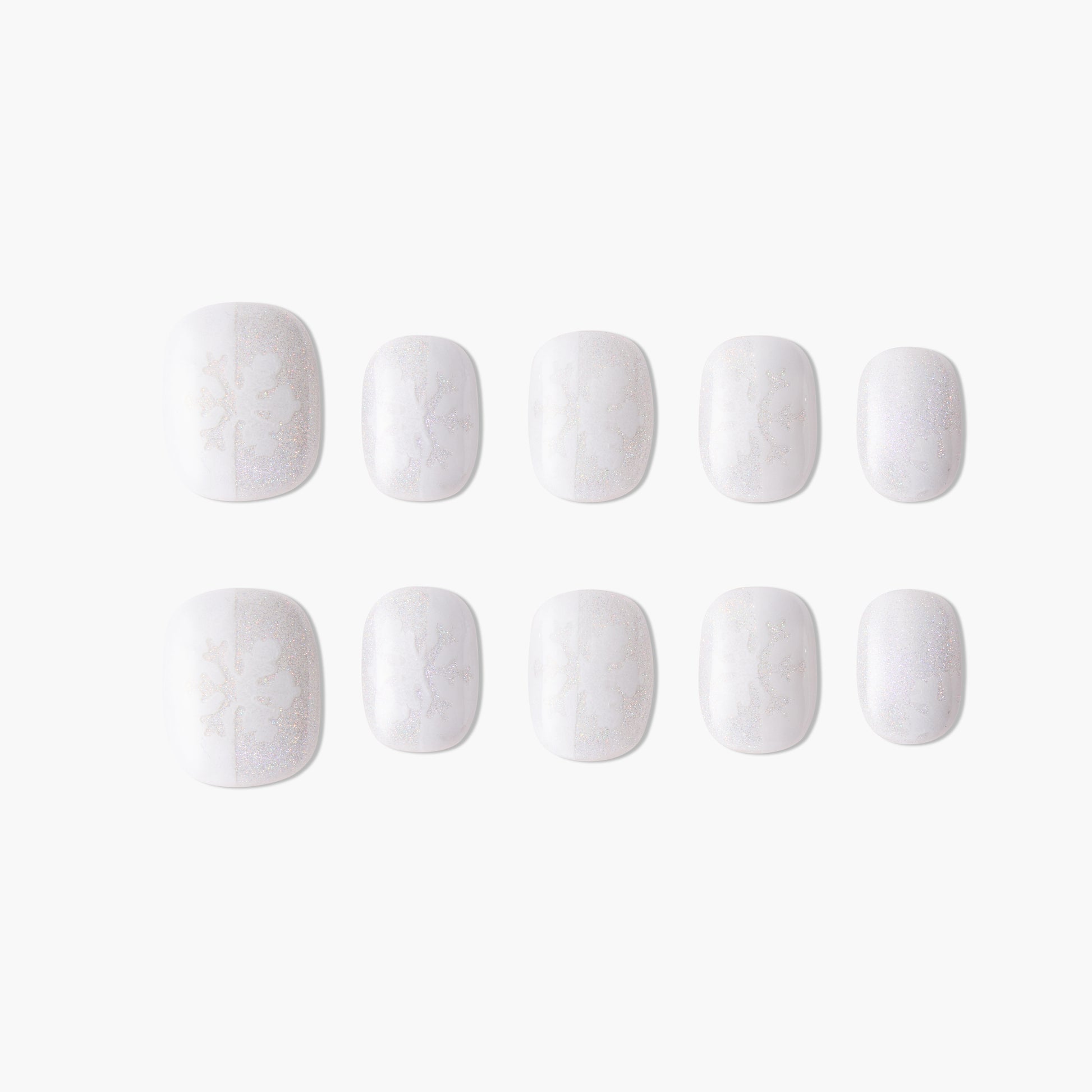 Snowflake Crystal Rhythm - Emily's Nail