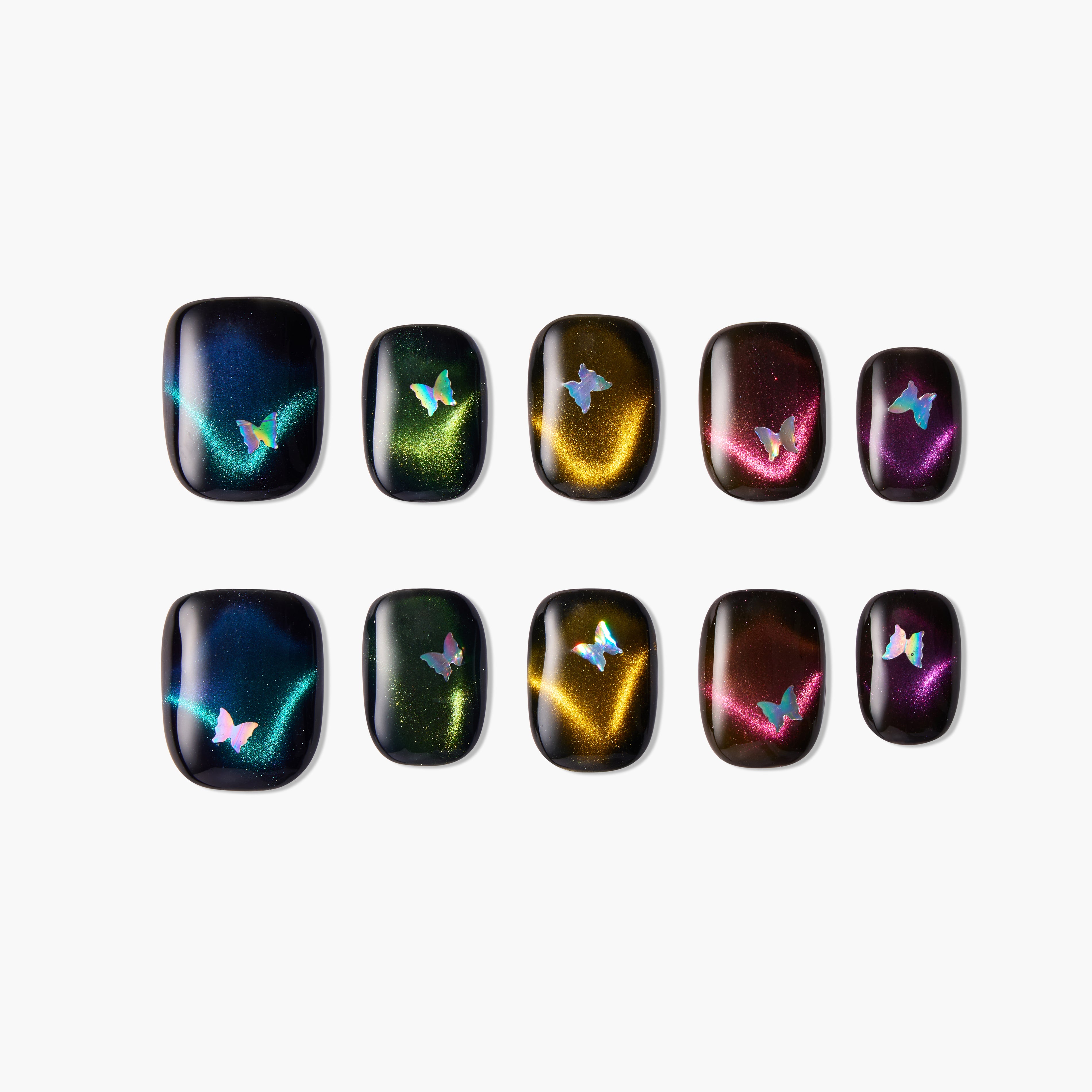 Iridescent Butterfly - Emily's Nail