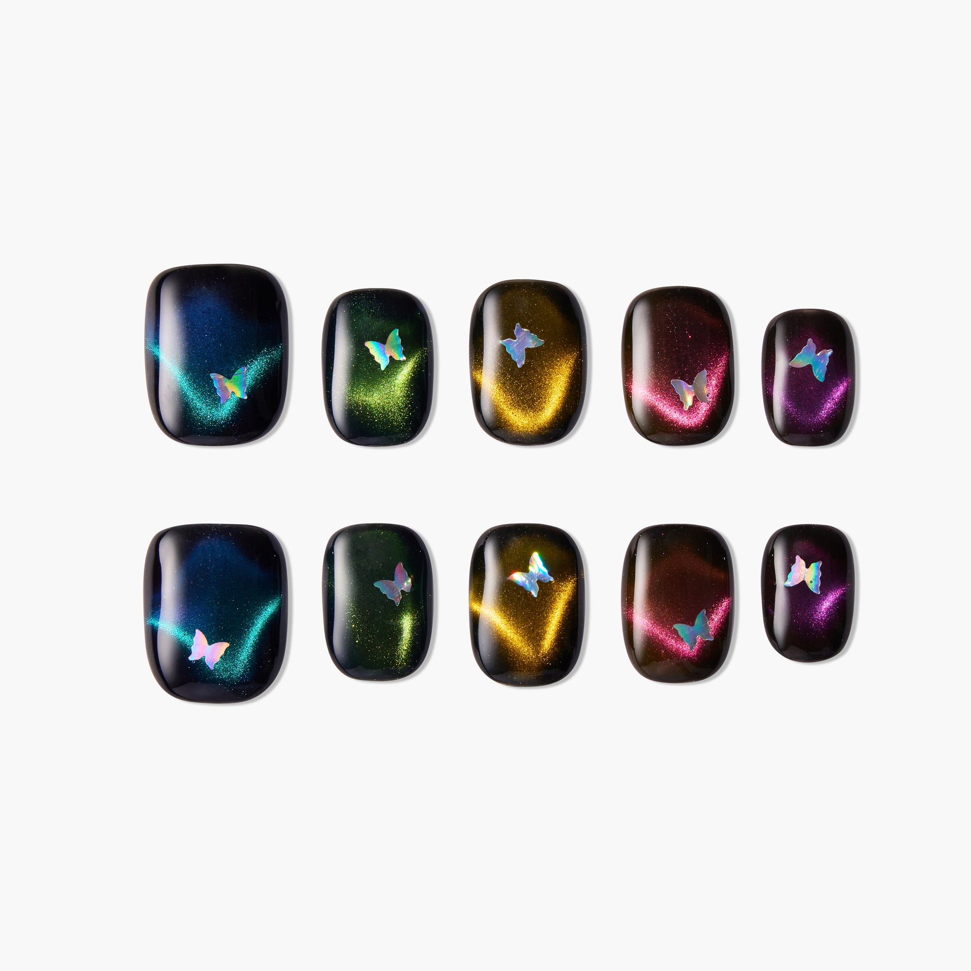 Iridescent Butterfly - Emily's Nail