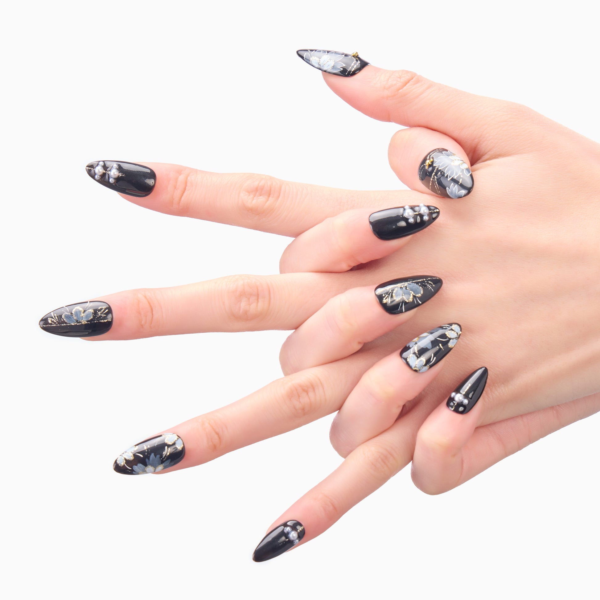 Midnight Blooms - Emily’s Nail