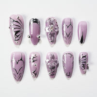 Silver Lush Elegance (Almond)