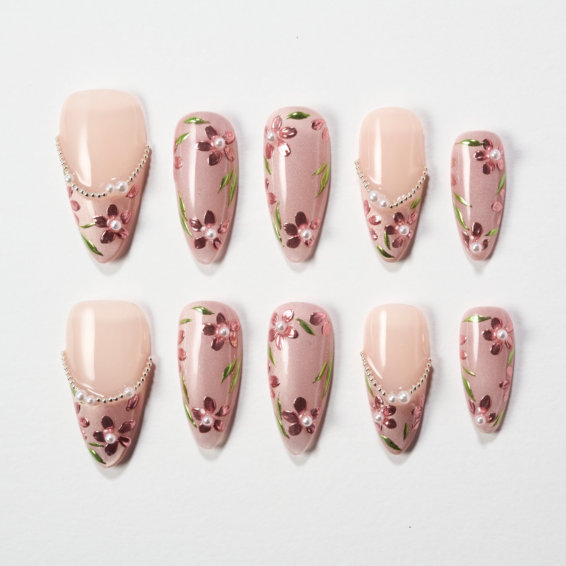 Cherry Blossom Charm (Almond)
