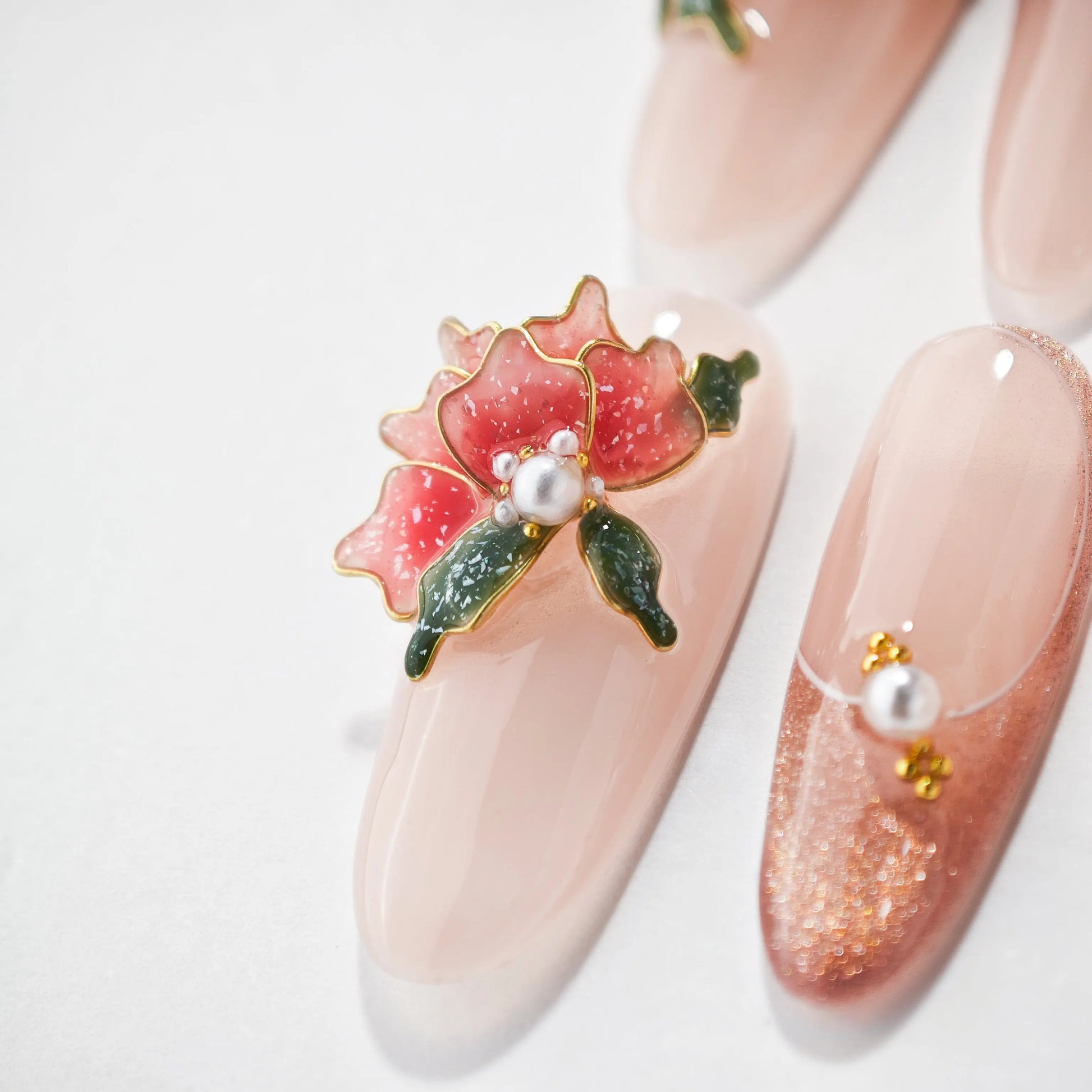 Blossoming Romance Emily’s Nail