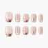 Blush Ribbon Charm Emily’s Nail