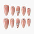 Champagne Crystal Glow Emily’s Nail