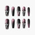 Crimson Diamond Veil Emily's Nail
