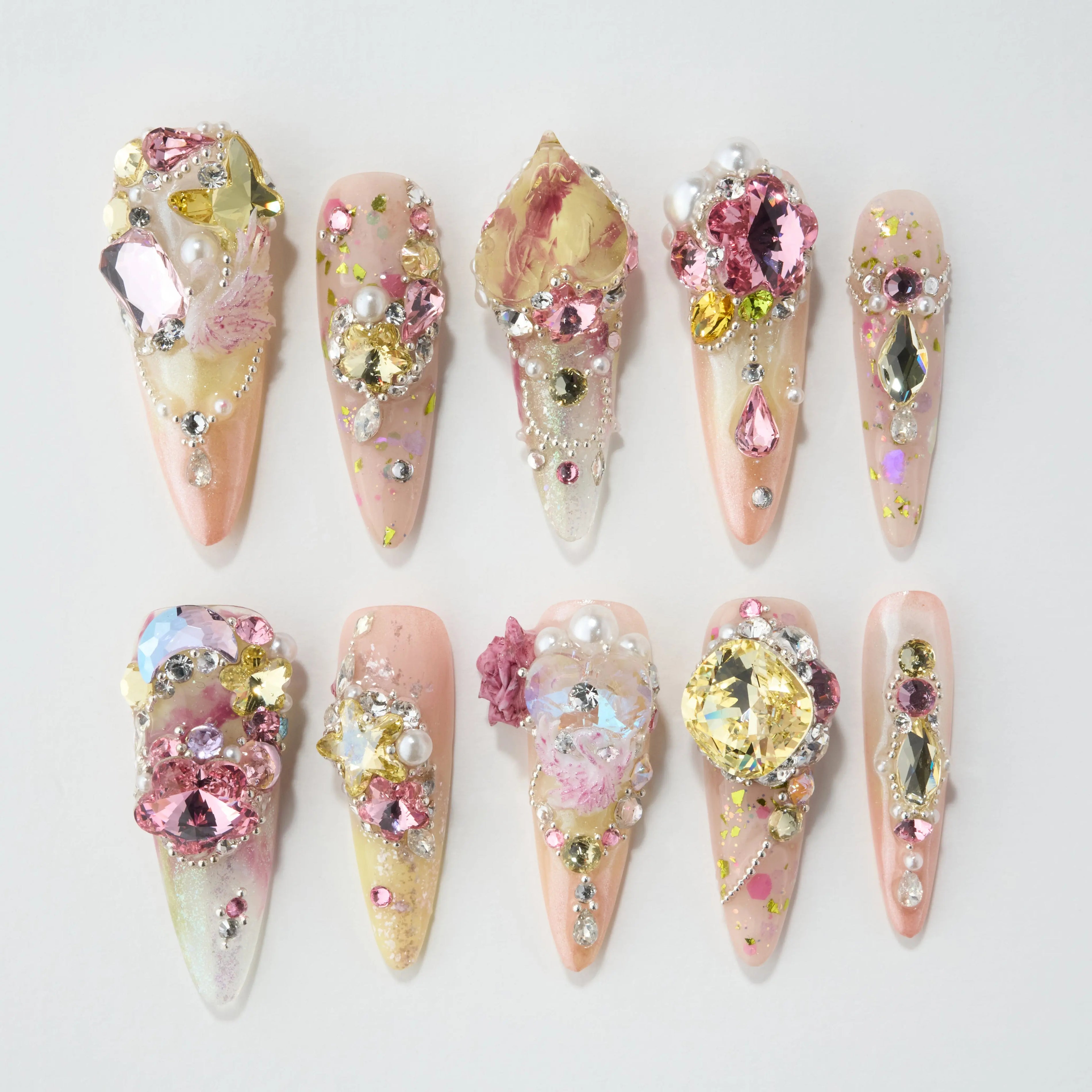 Crystal Bloom Fantasy Emily’s Nail