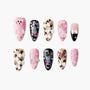 Cute Pink Kitty Emily's Nail