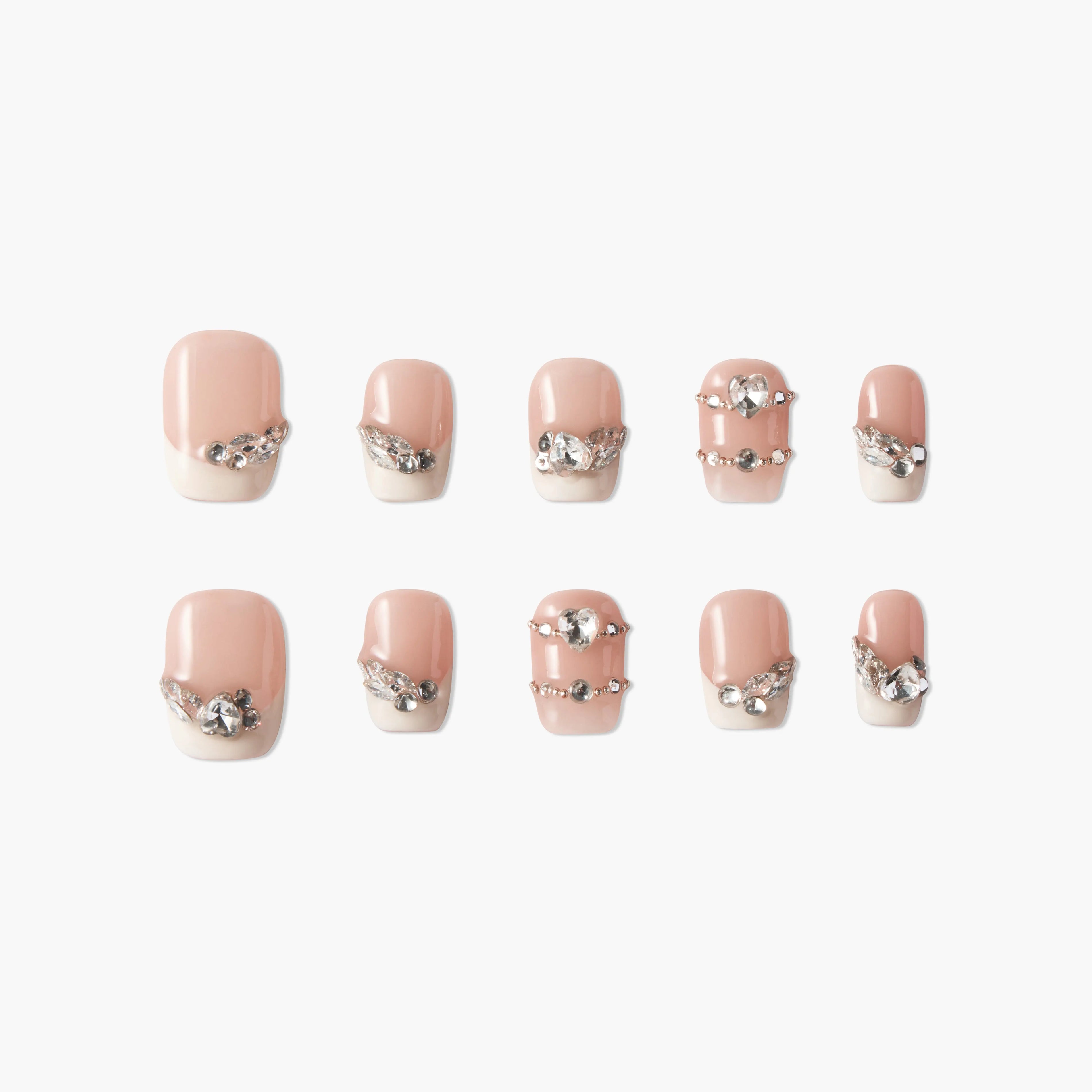 Elegant Chic (Square) Emily's Nail