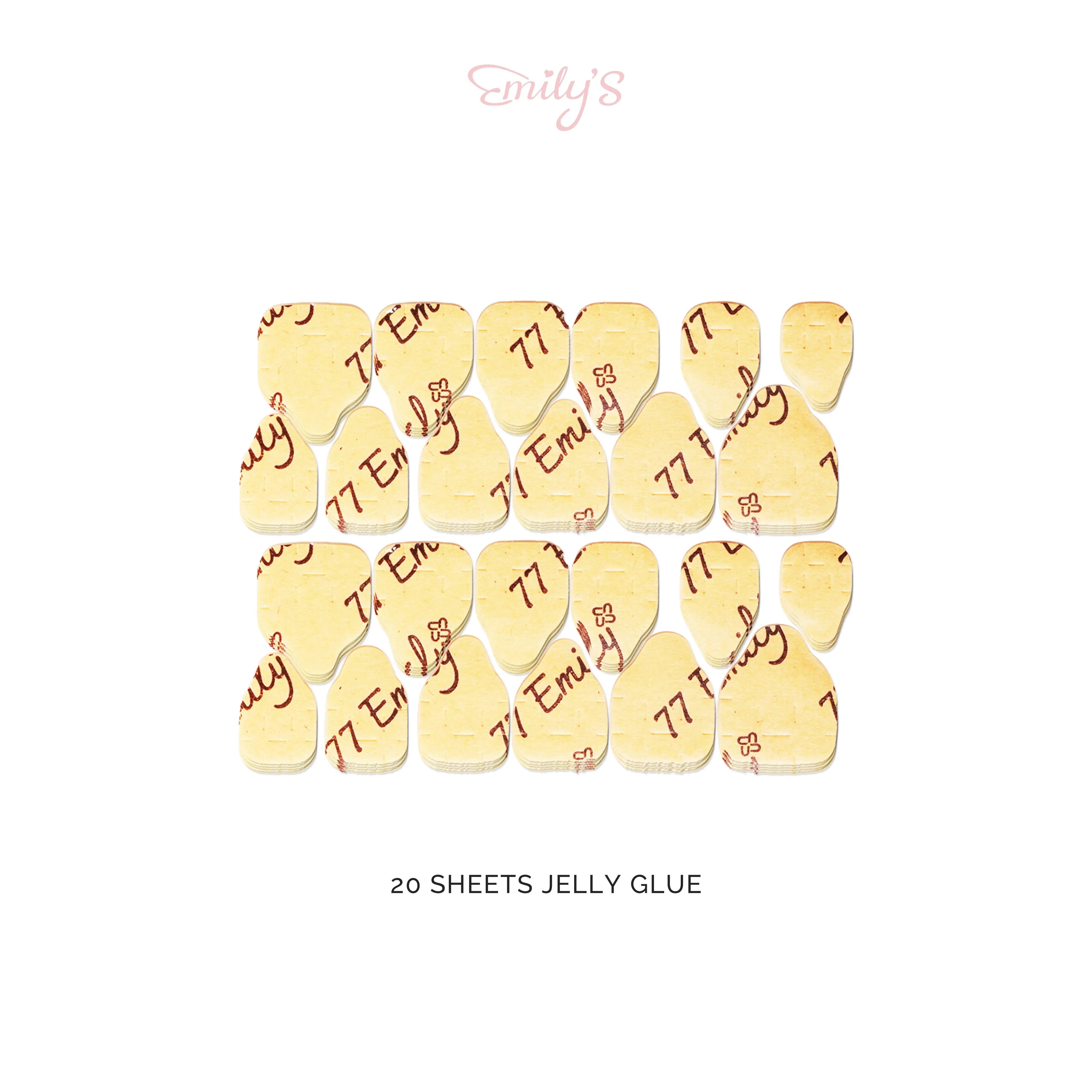 Emily’s 20 Sheets Jelly Glue Tabs for Press-On Nails Emily’s Nail