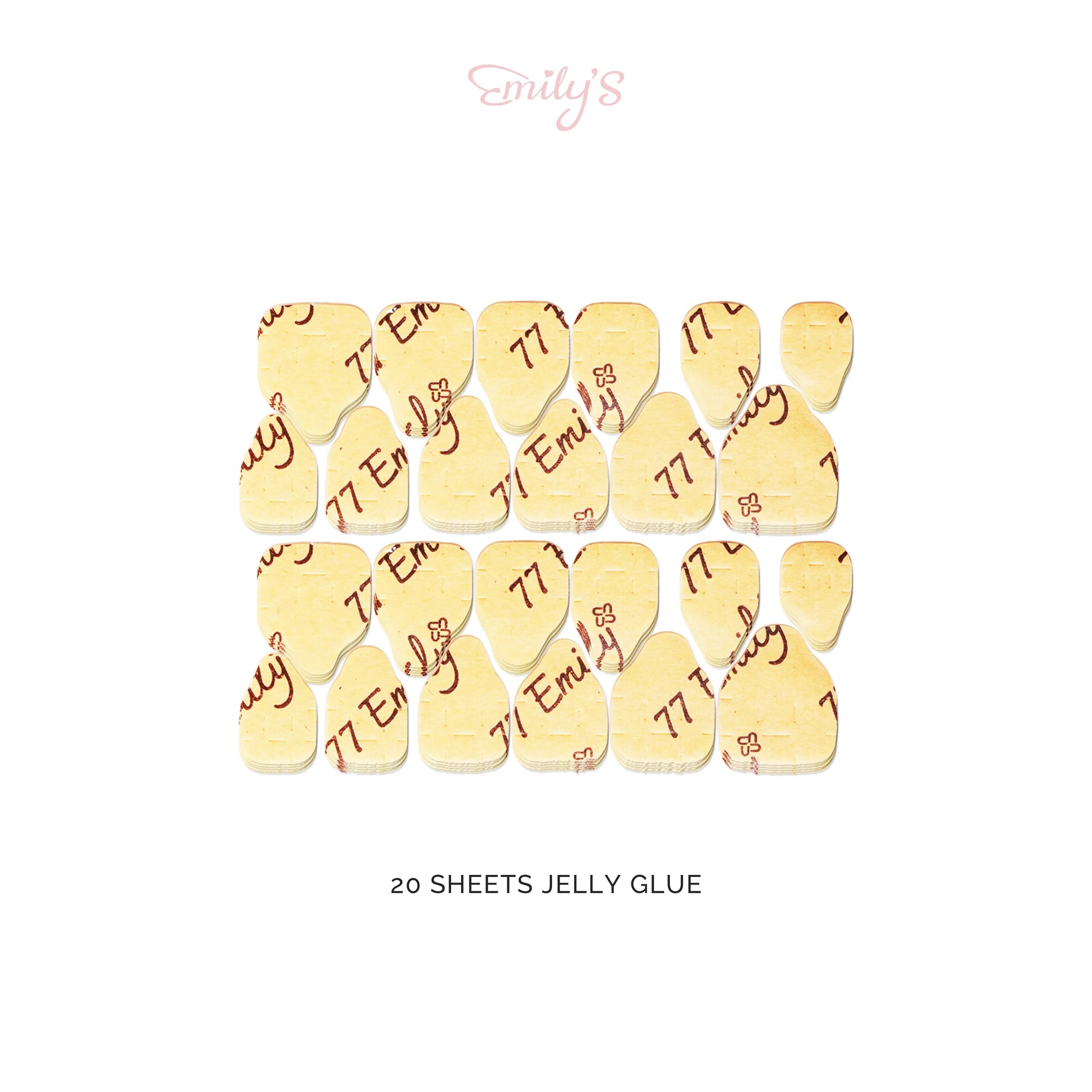 Emily’s 20 Sheets Jelly Glue Tabs for Press-On Nails Emily’s Nail