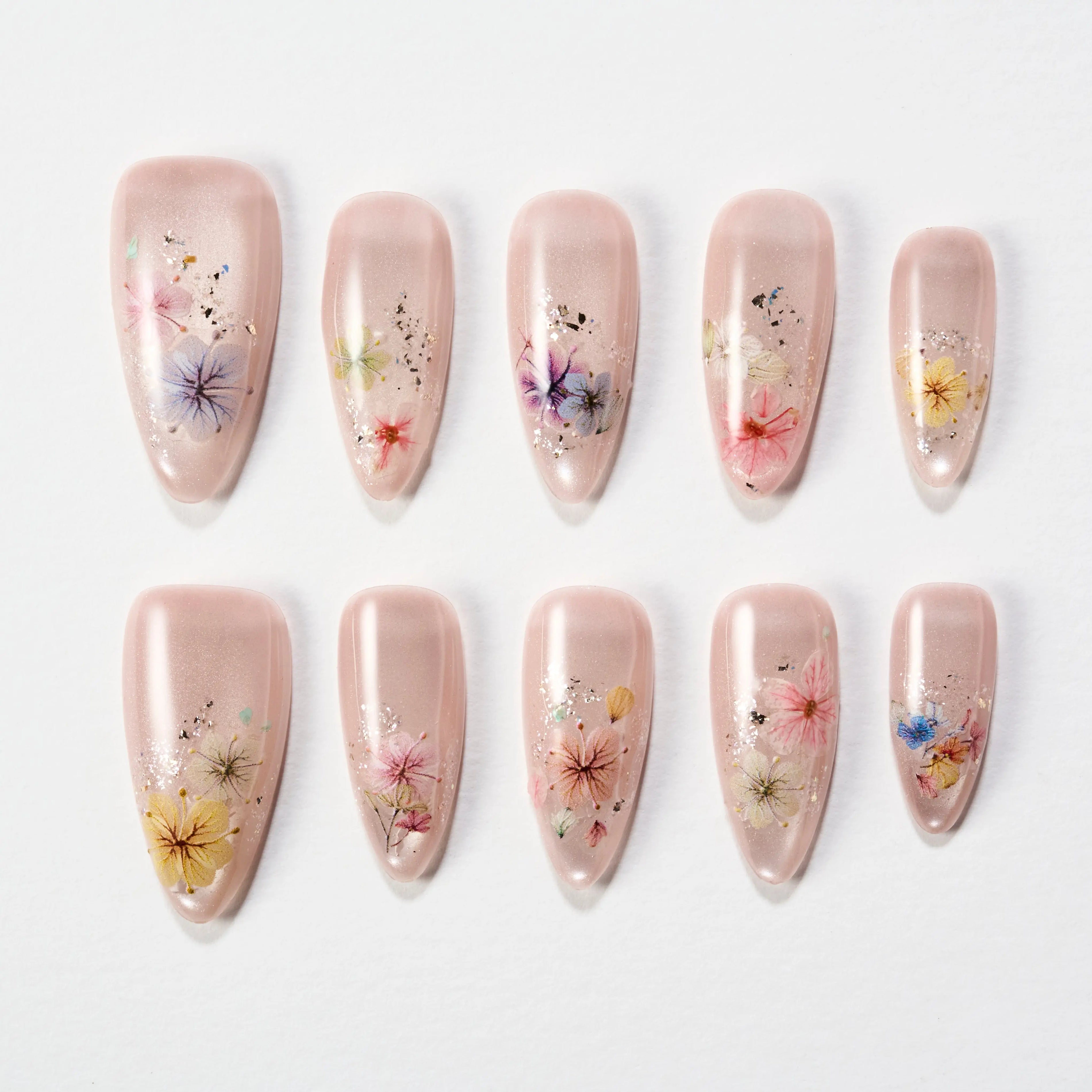 Floral Essence (Almond) Emily’s Nail