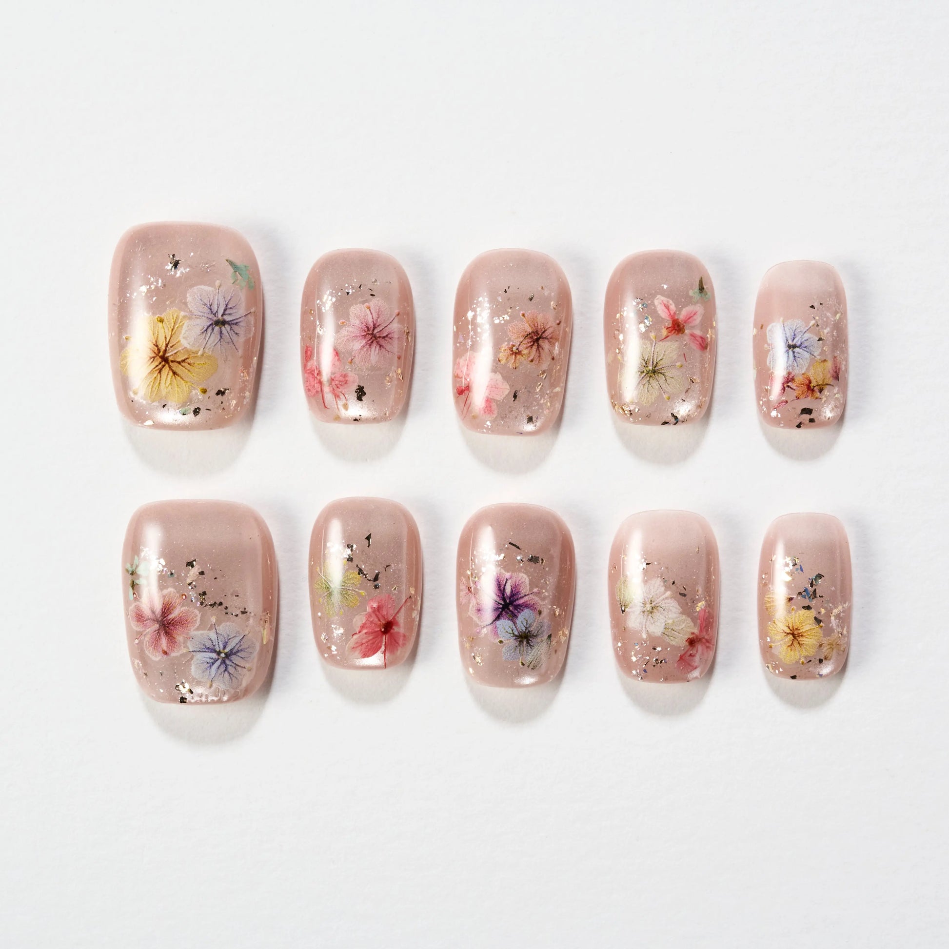 Floral Essence (Square) Emily’s Nail