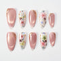 Floral Whisper Glitz (Almond) Emily’s Nail