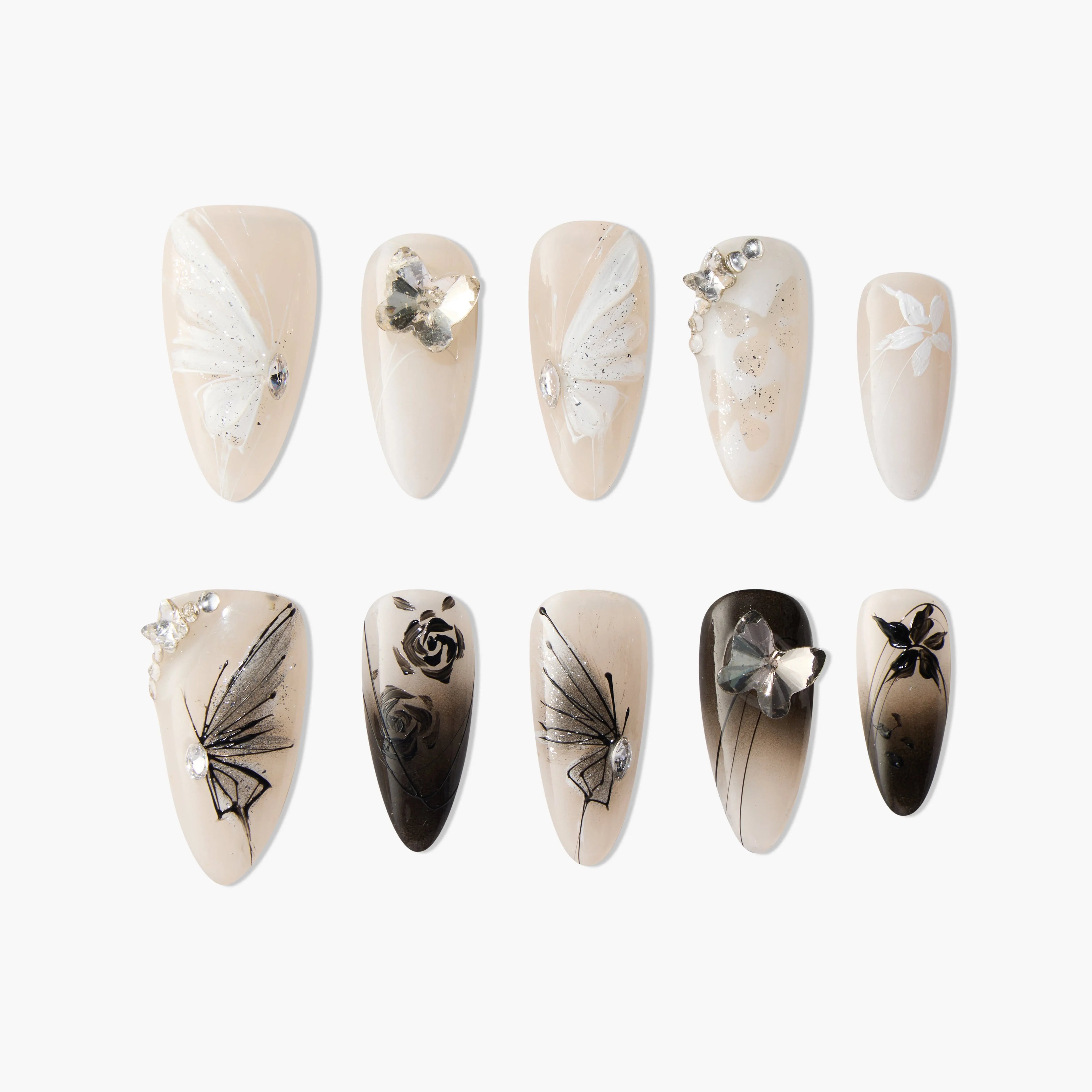 Fluttering Butterfly Dance Emily’s Nail