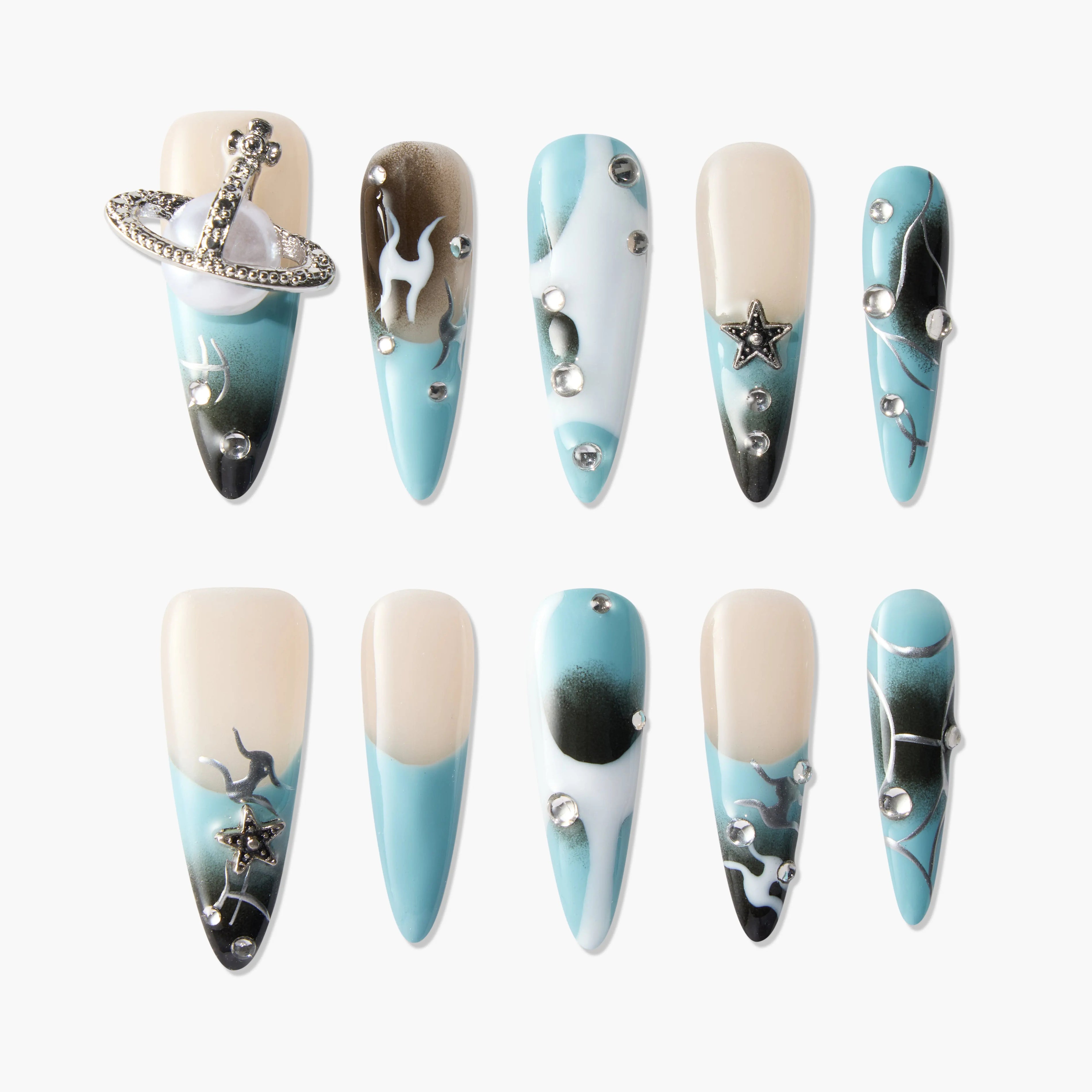 Galactic Charm Emily's Nail