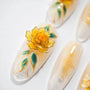 Golden Blossom Elegance Emily’s Nail
