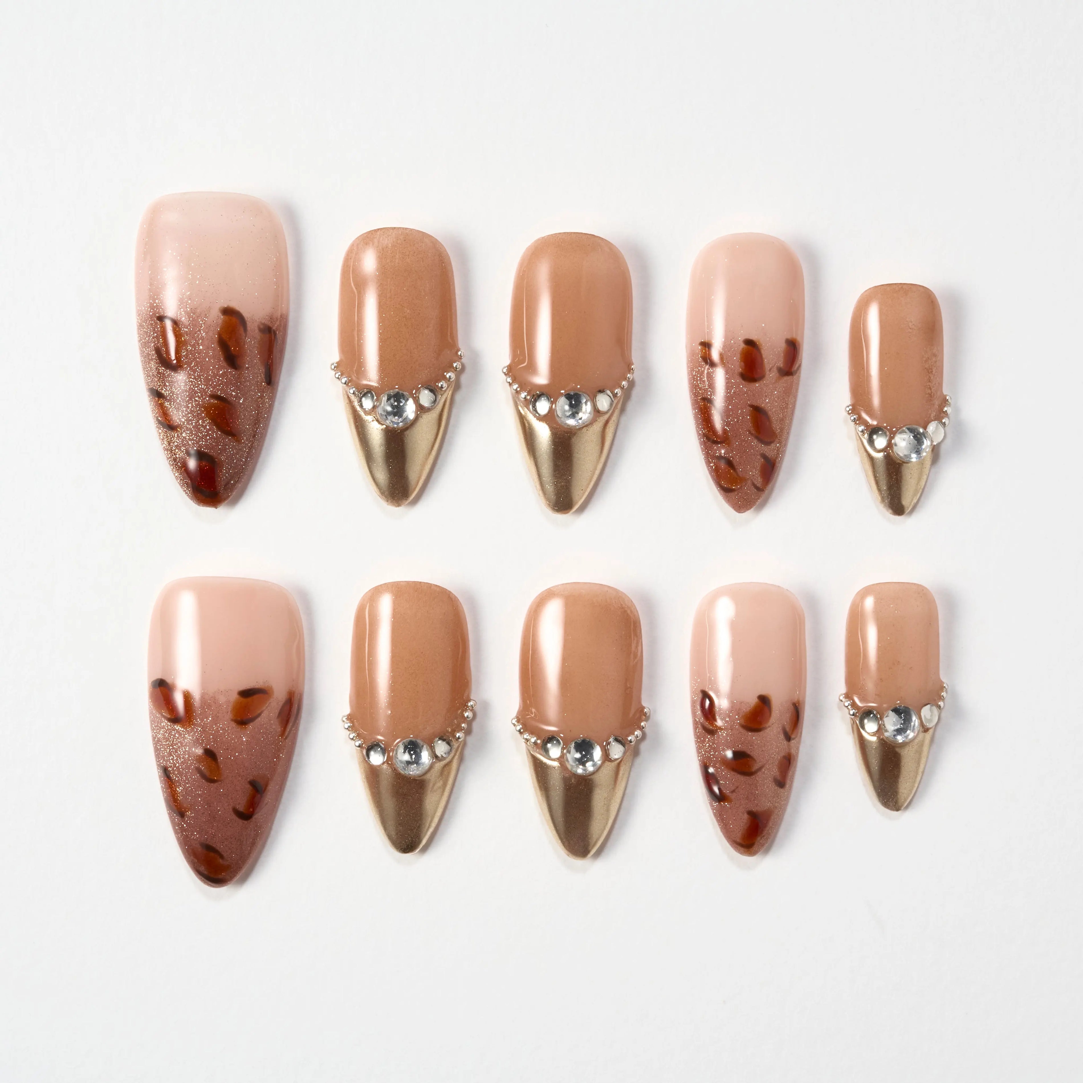 Golden Leopard Dance Emily’s Nail