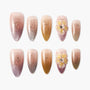 Golden Petal Glow Emily’s Nail