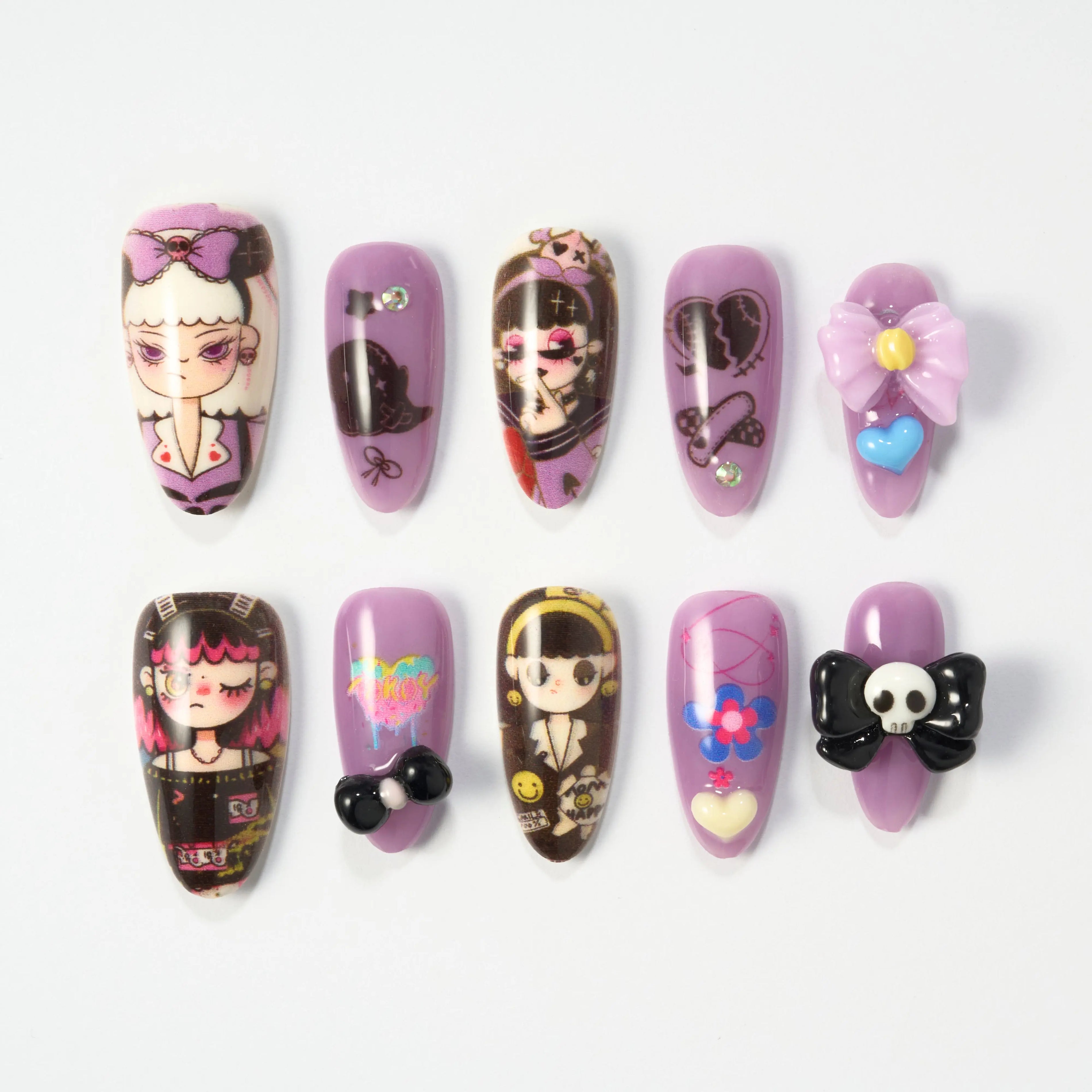 Goth Girl Emily’s Nail