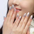 Luminous Heart Glow Emily's Nail