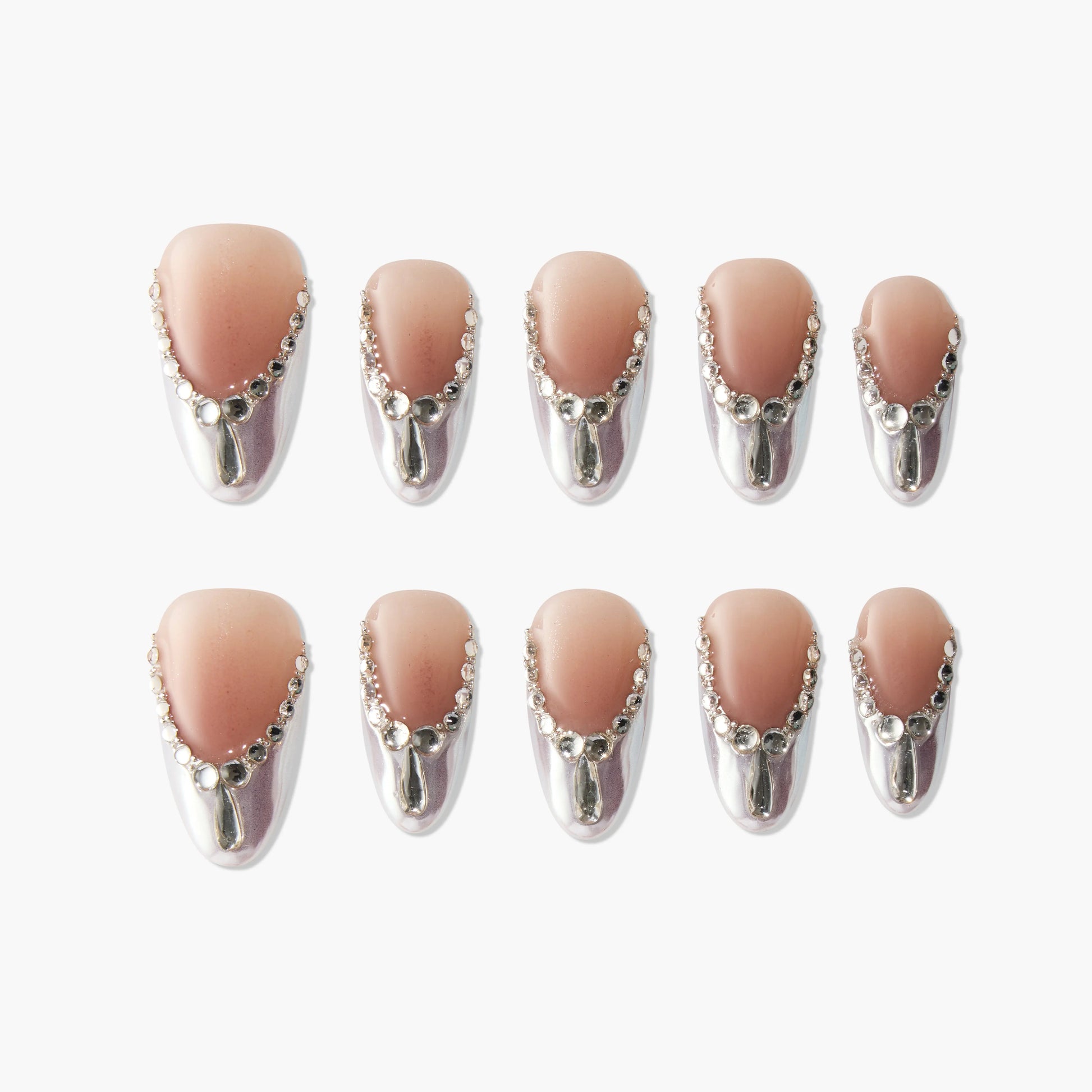 Luxurious Crystals Emily’s Nail