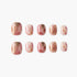 Marble Rose Gold Emily's Nail