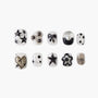 Monochrome Star Whisper Emily's Nail