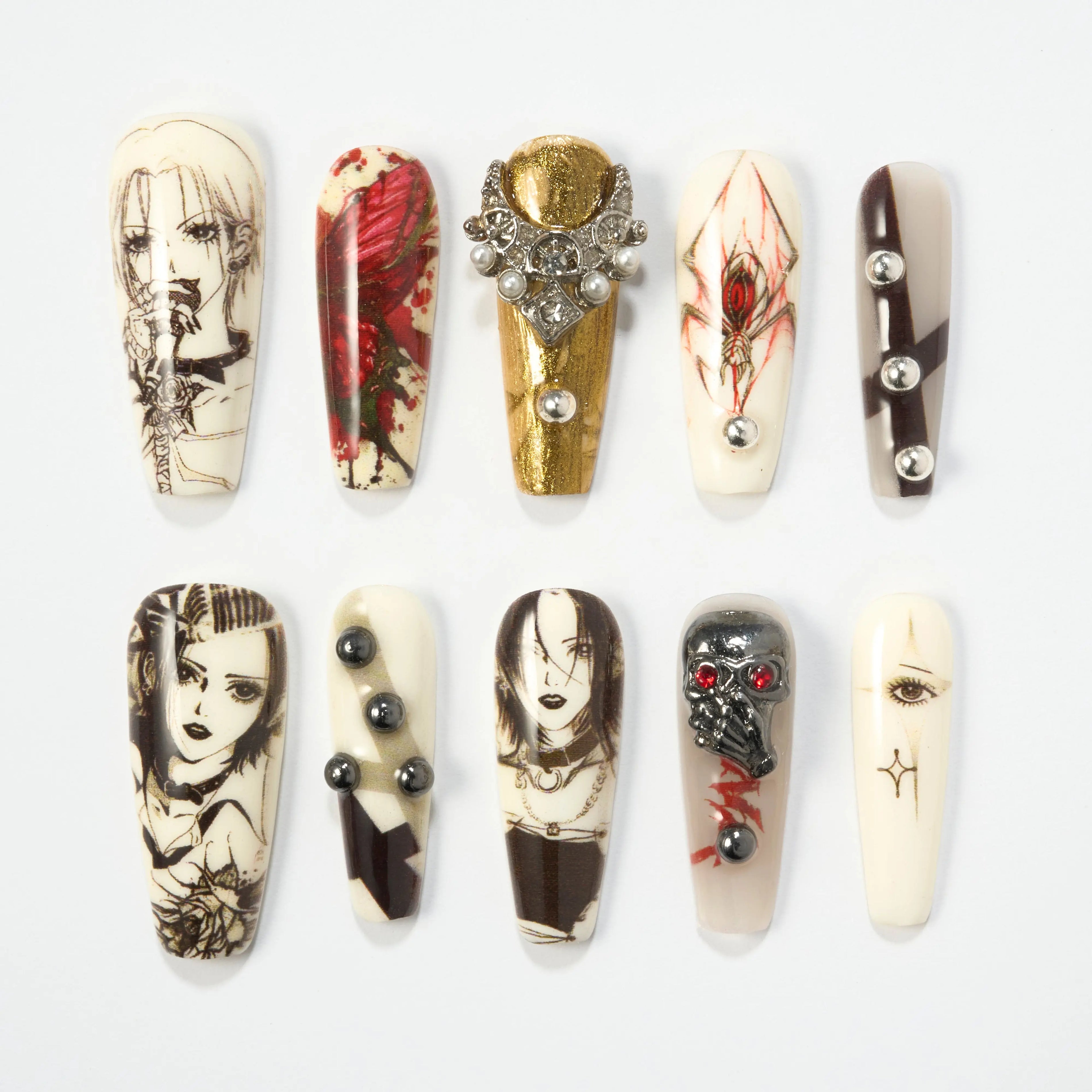 NANA Gothic Noir Series Emily’s Nail