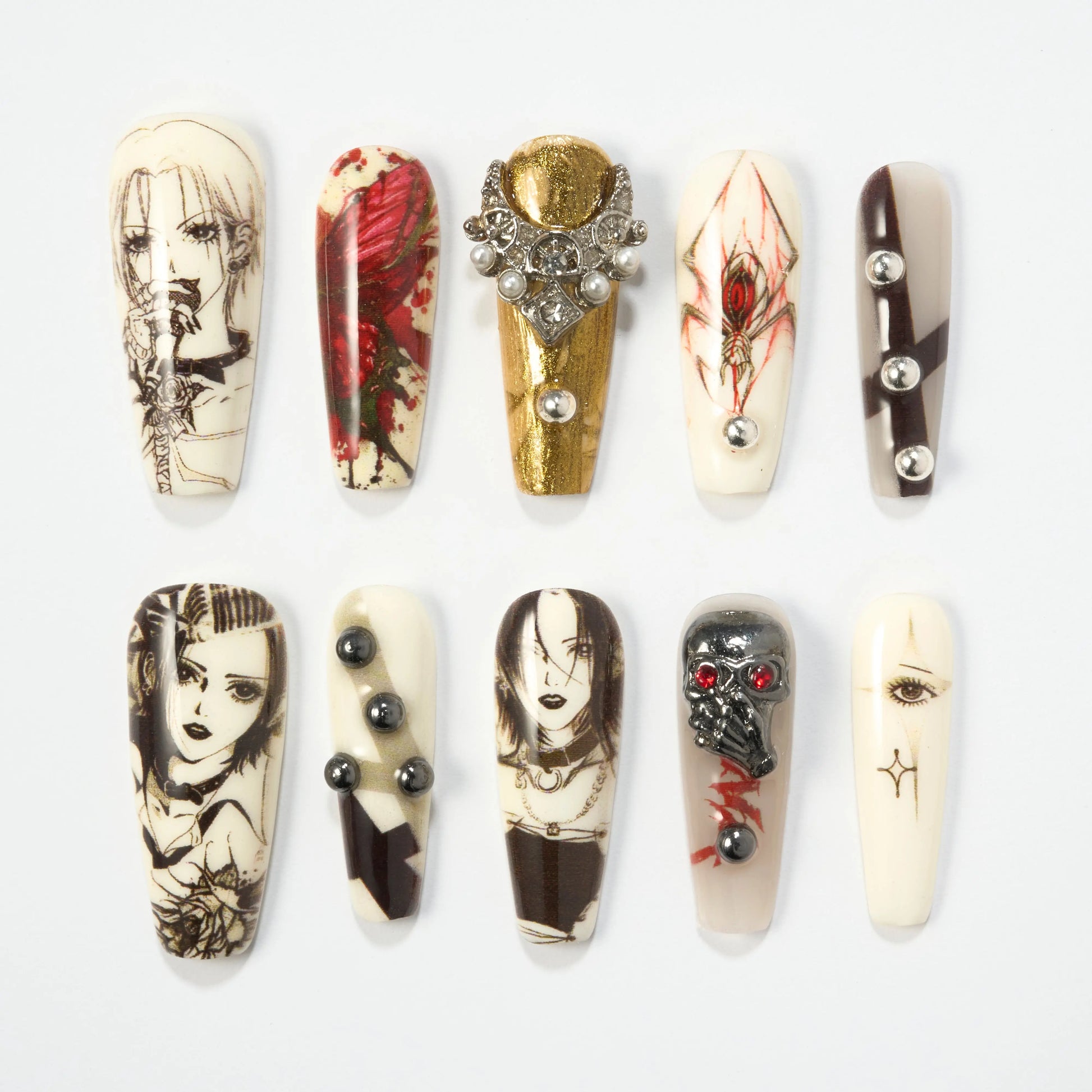NANA Gothic Noir Series Emily’s Nail