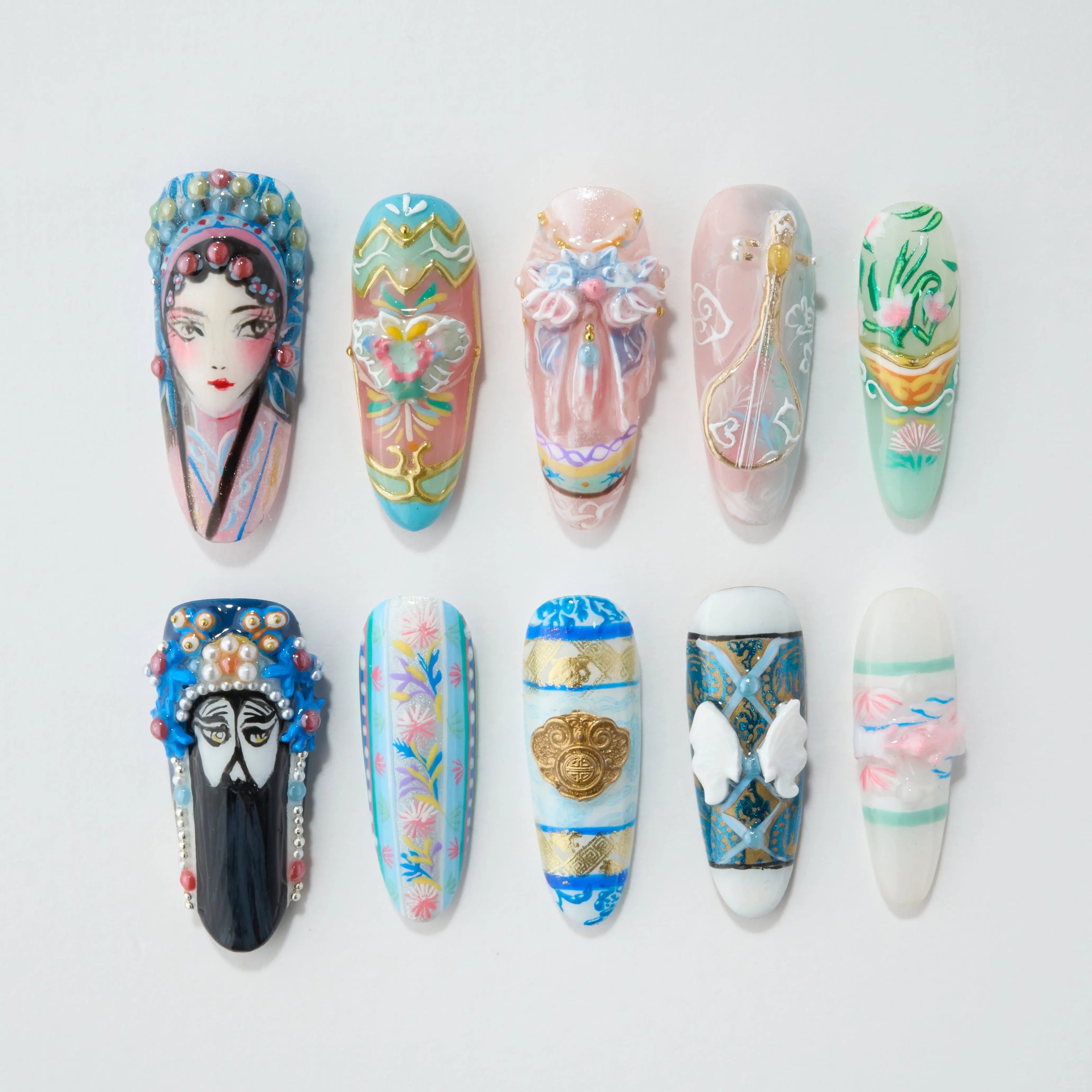 Oriental Elegance Emily’s Nail