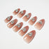 Peach Gleam Emily’s Nail