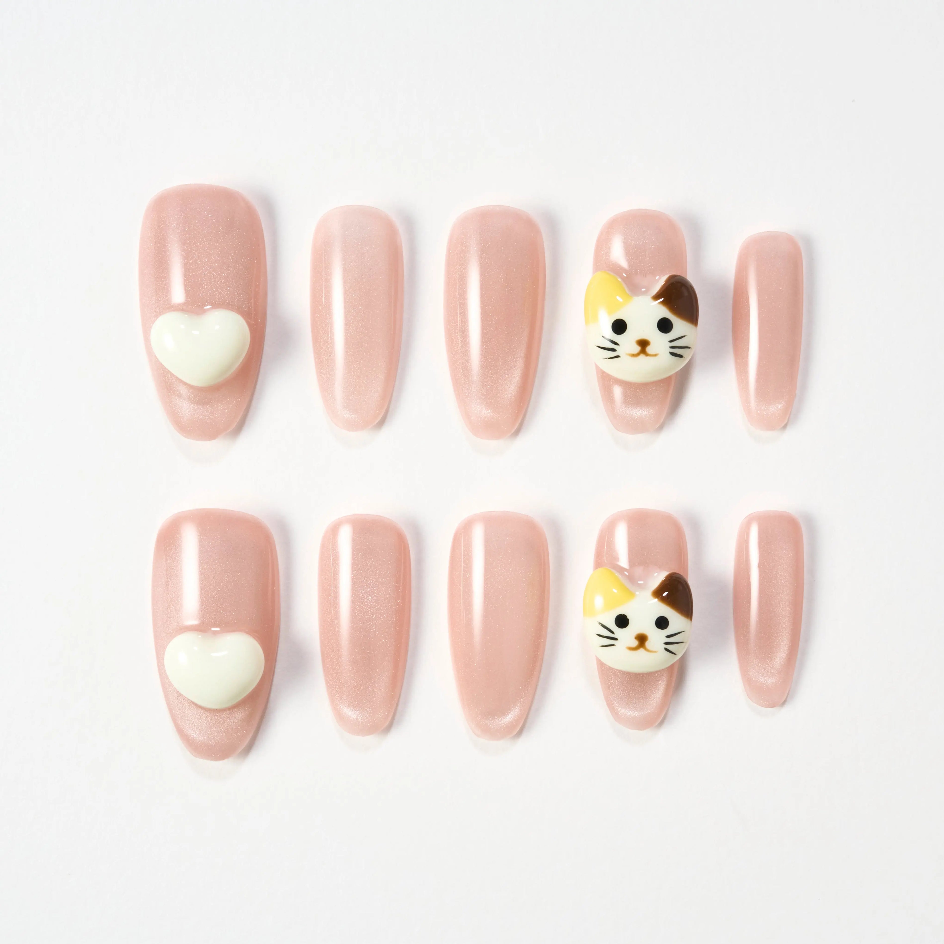 Peachy Meow Emily’s Nail