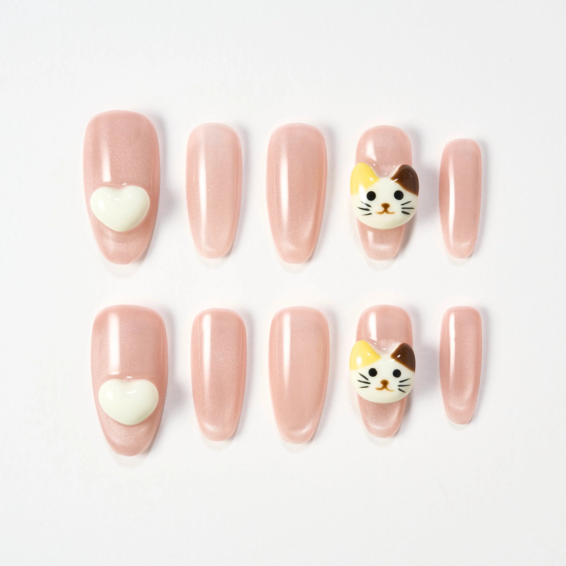 Peachy Meow Emily’s Nail