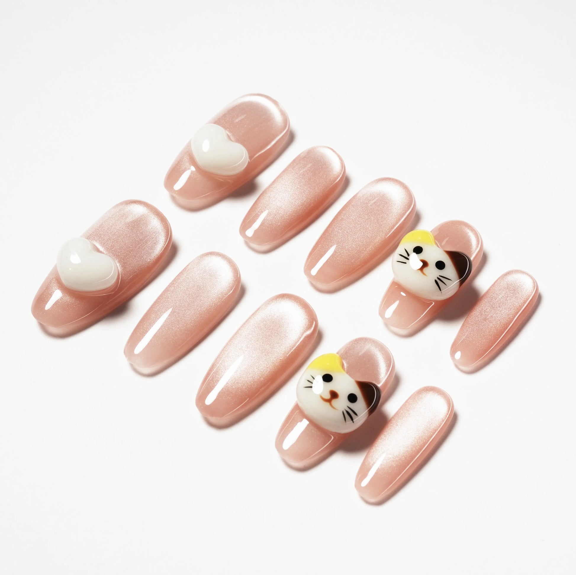 Peachy Meow Emily’s Nail