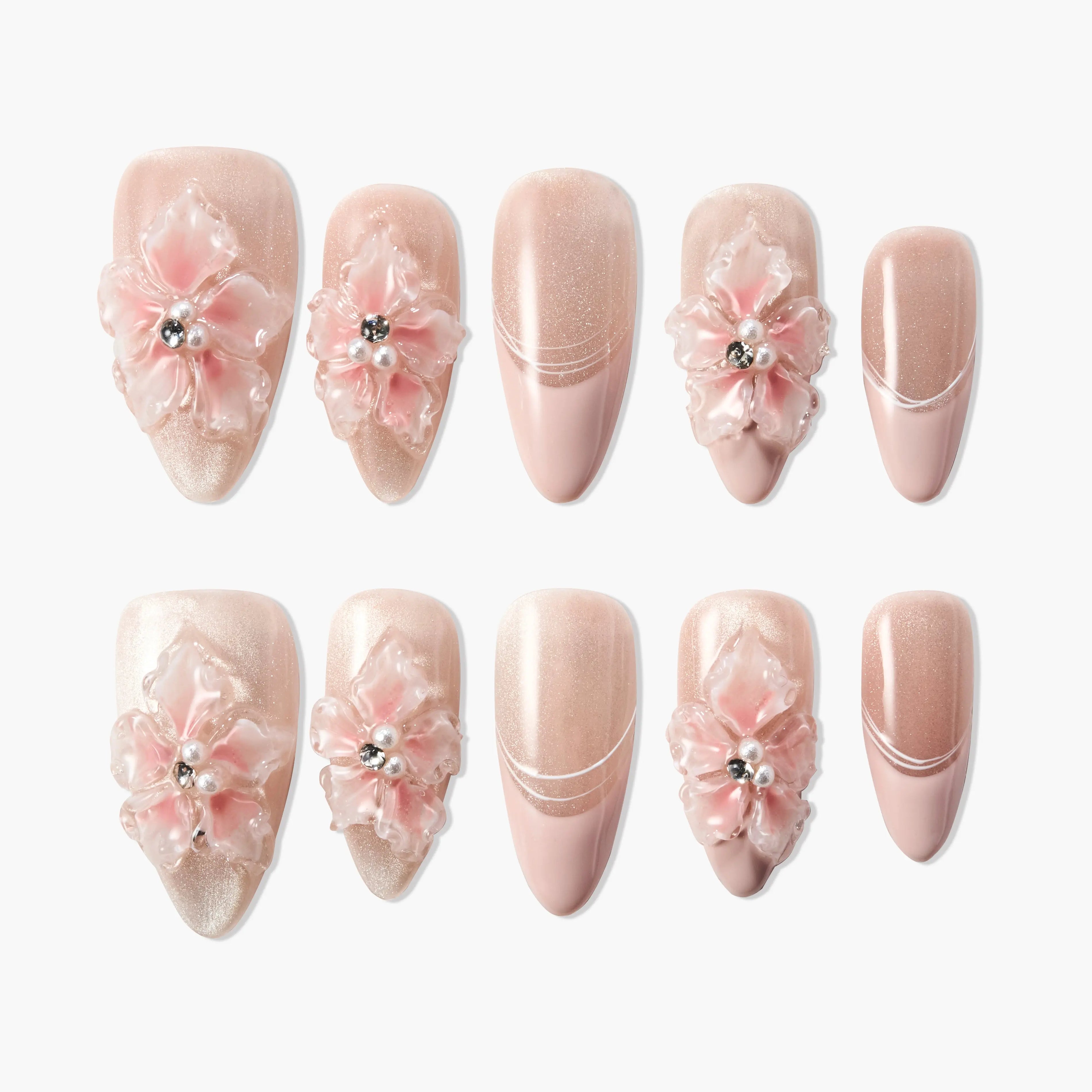 Petal Whisper (Almond) Emily’s Nail