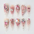 Pink Crystal Elegance Emily’s Nail