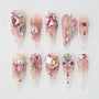 Pink Crystal Elegance Emily’s Nail