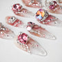 Pink Crystal Elegance Emily’s Nail