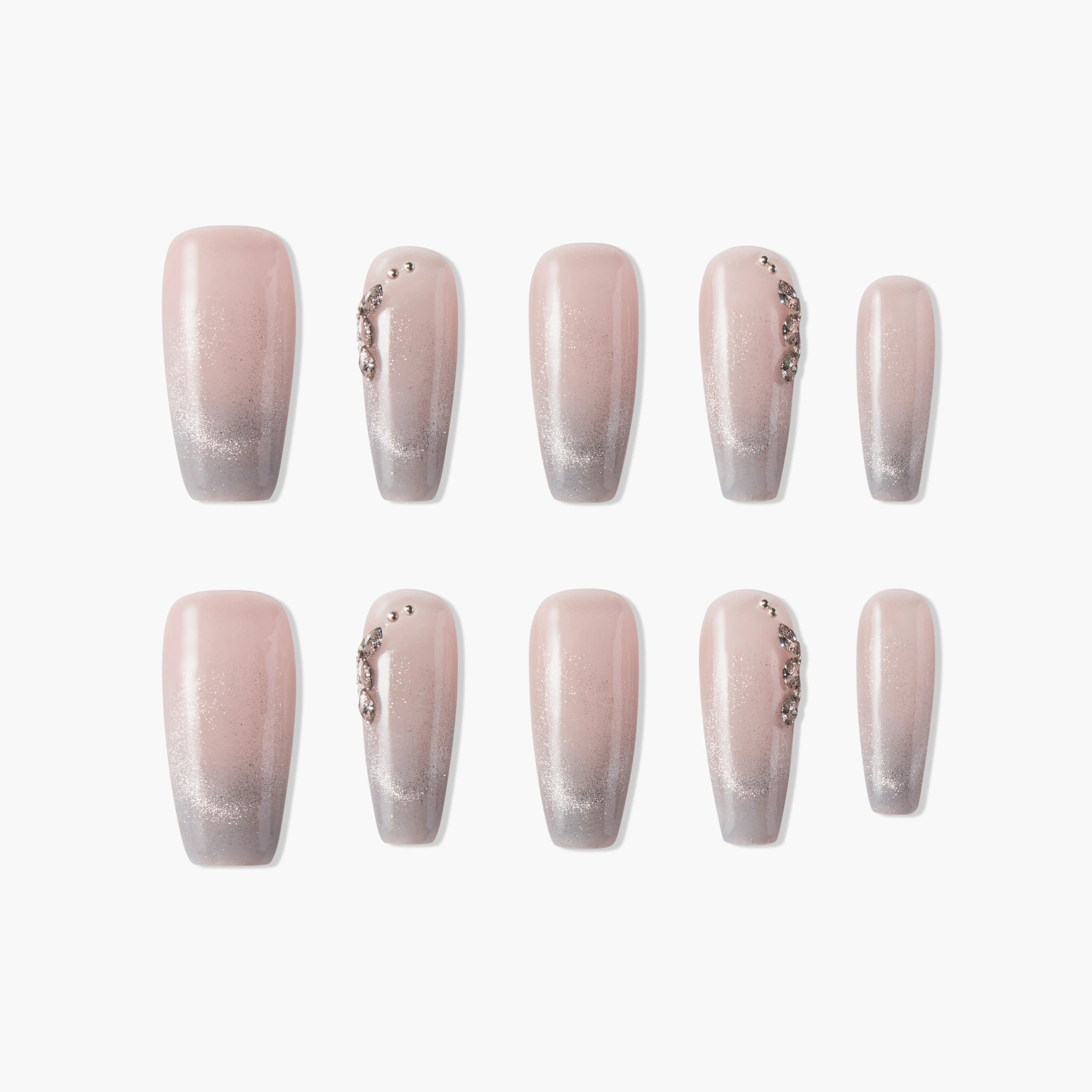Rose Quartz Gradient Emily's Nail