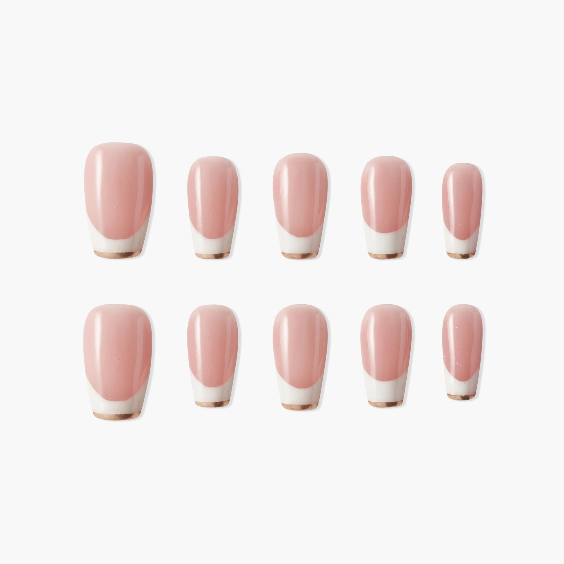 Rosy Elegance (Coffin) Emily's Nail